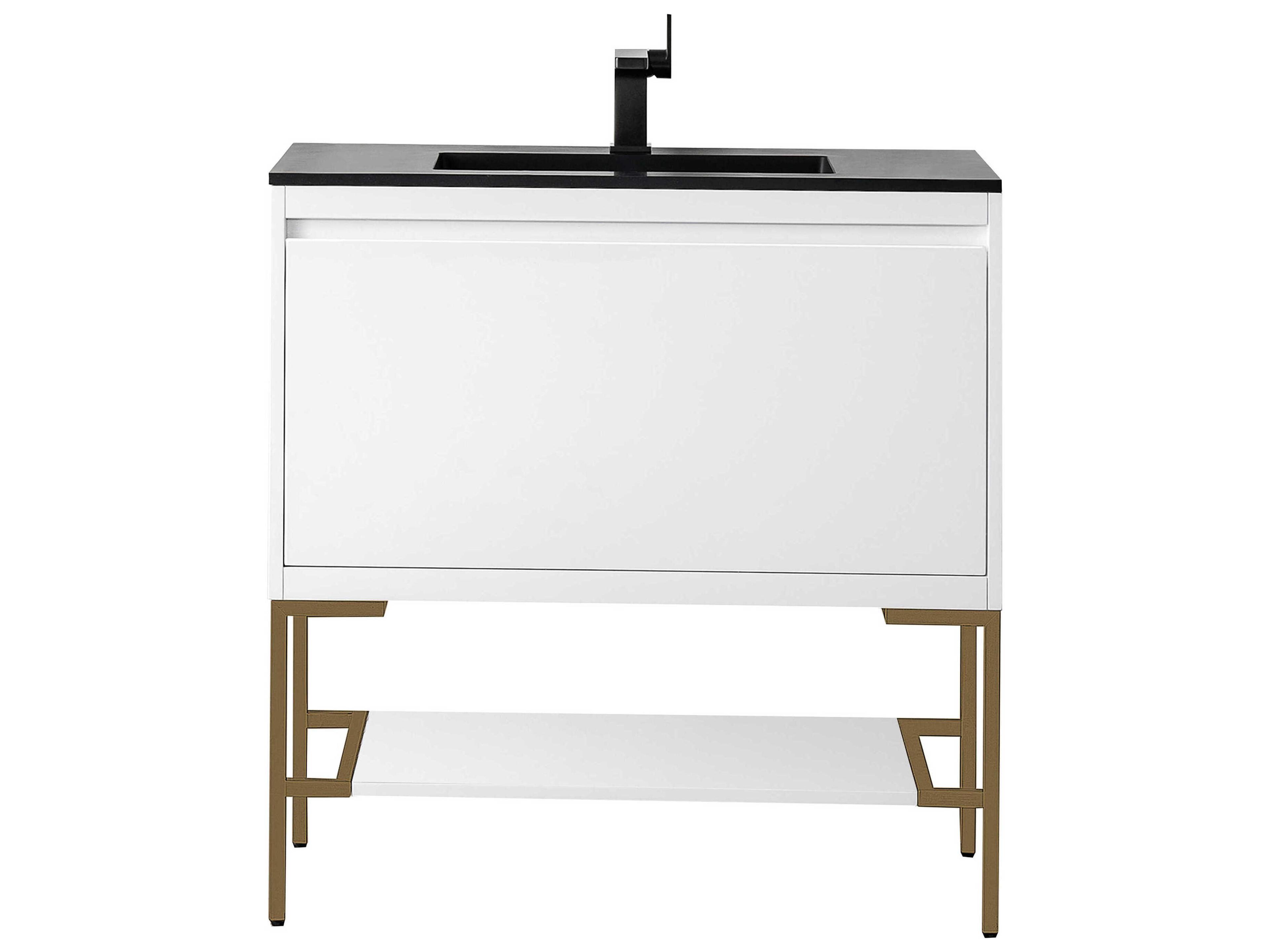 Milan 35" Single Vanity Cabinet