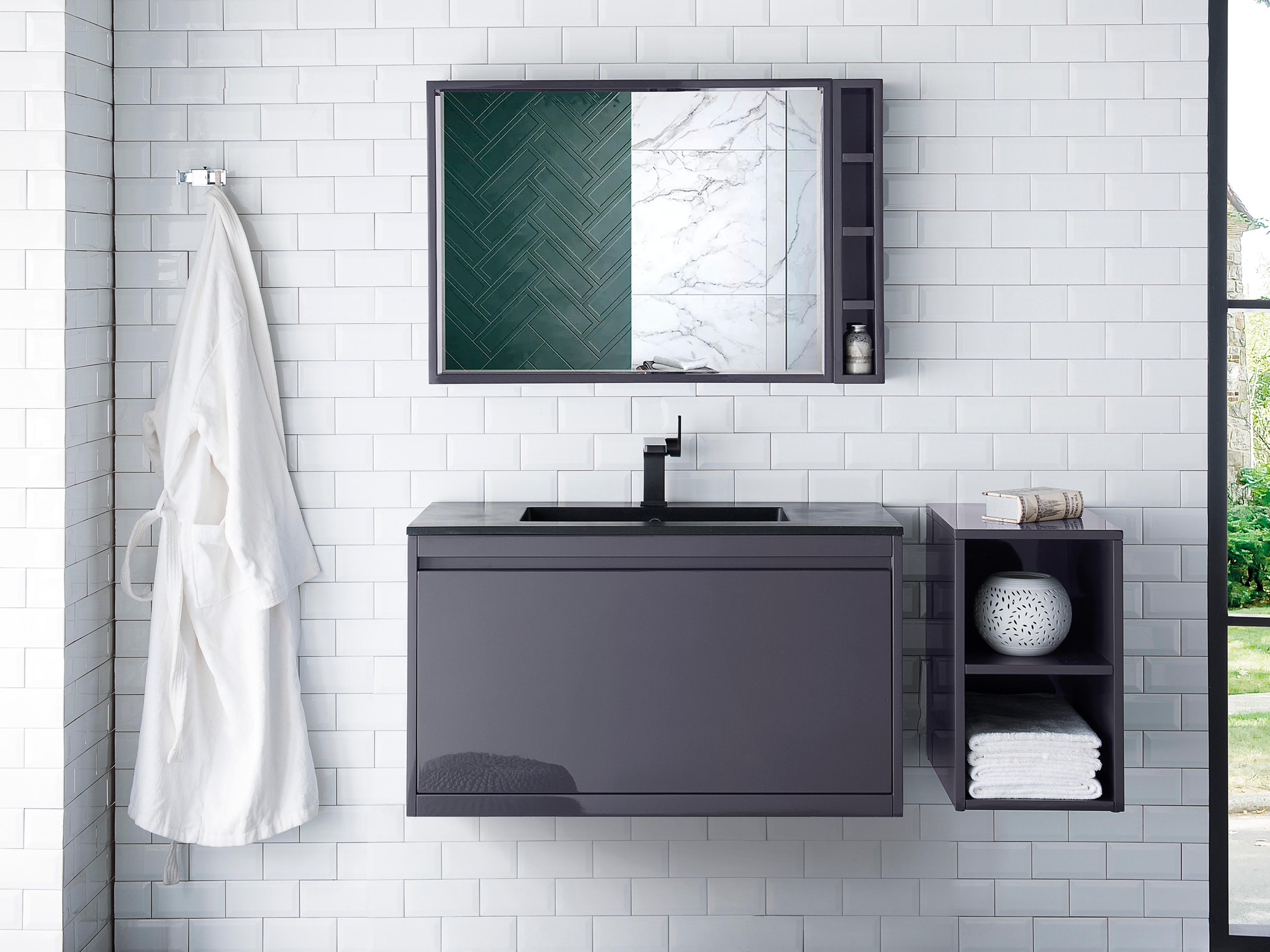 James Martin Milan Gray Poplar Wood Accent Chest