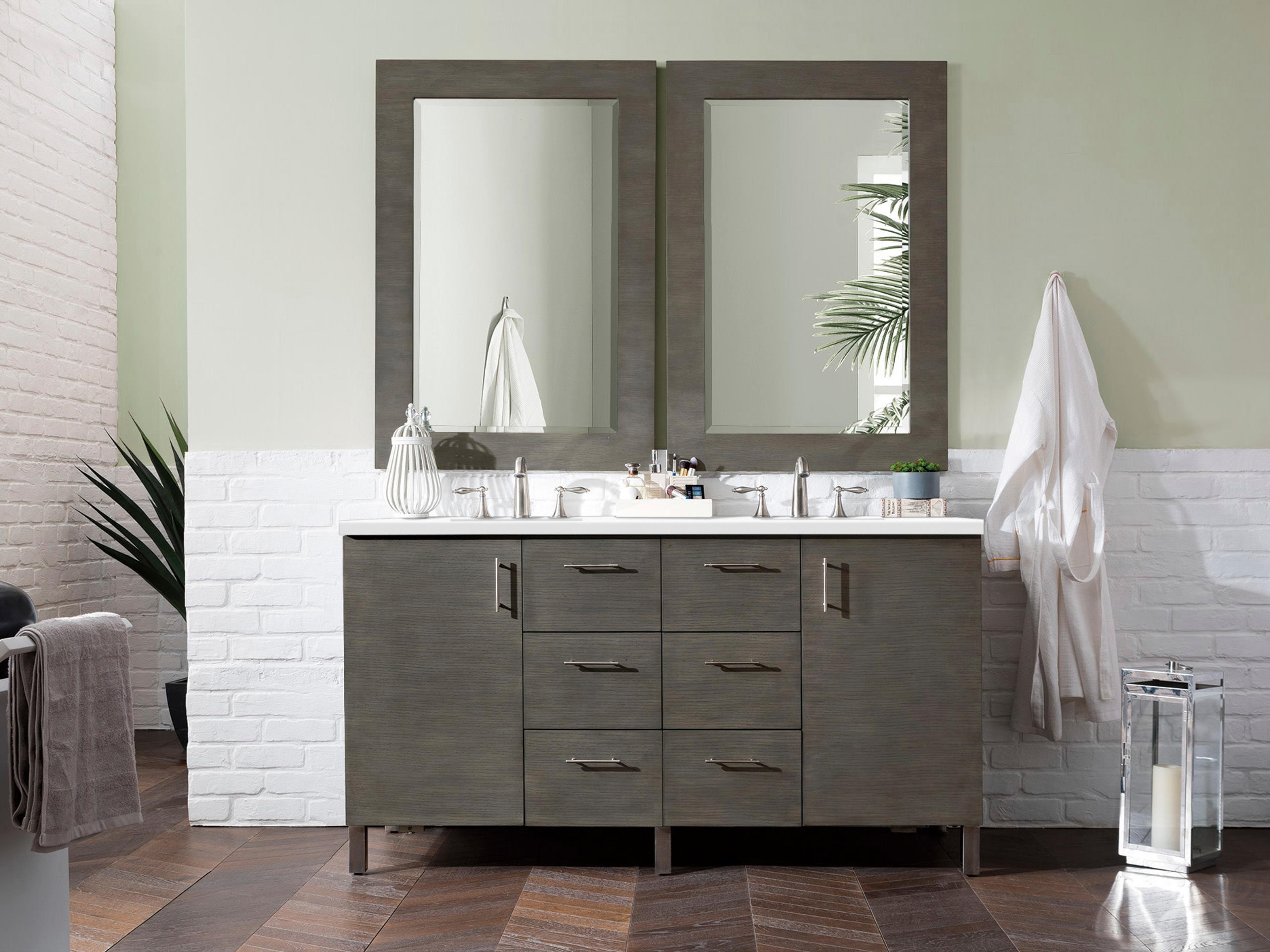 James Martin Metropolitan 60" Double Vanity Cabinet