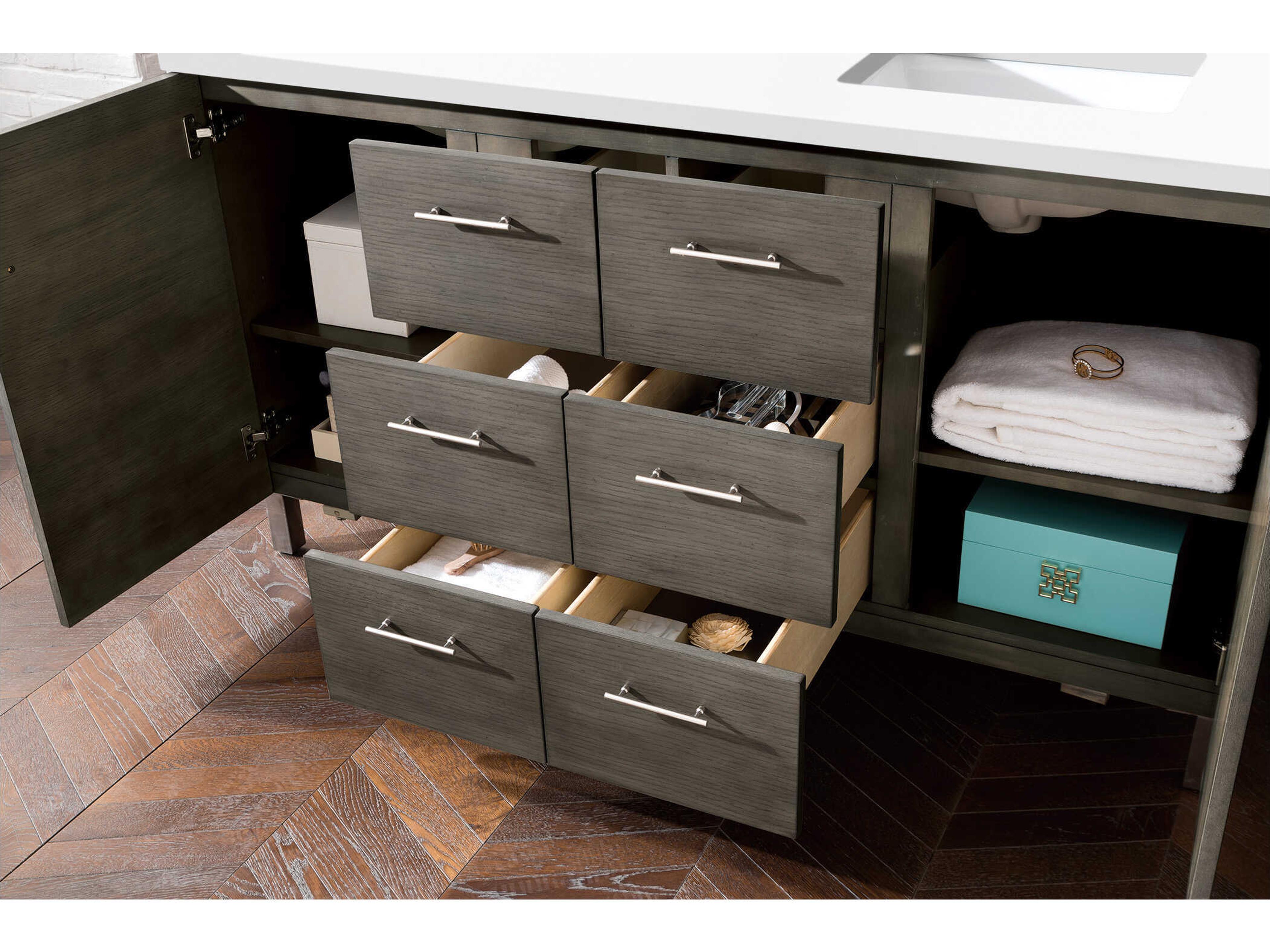 James Martin Metropolitan 60" Double Vanity Cabinet