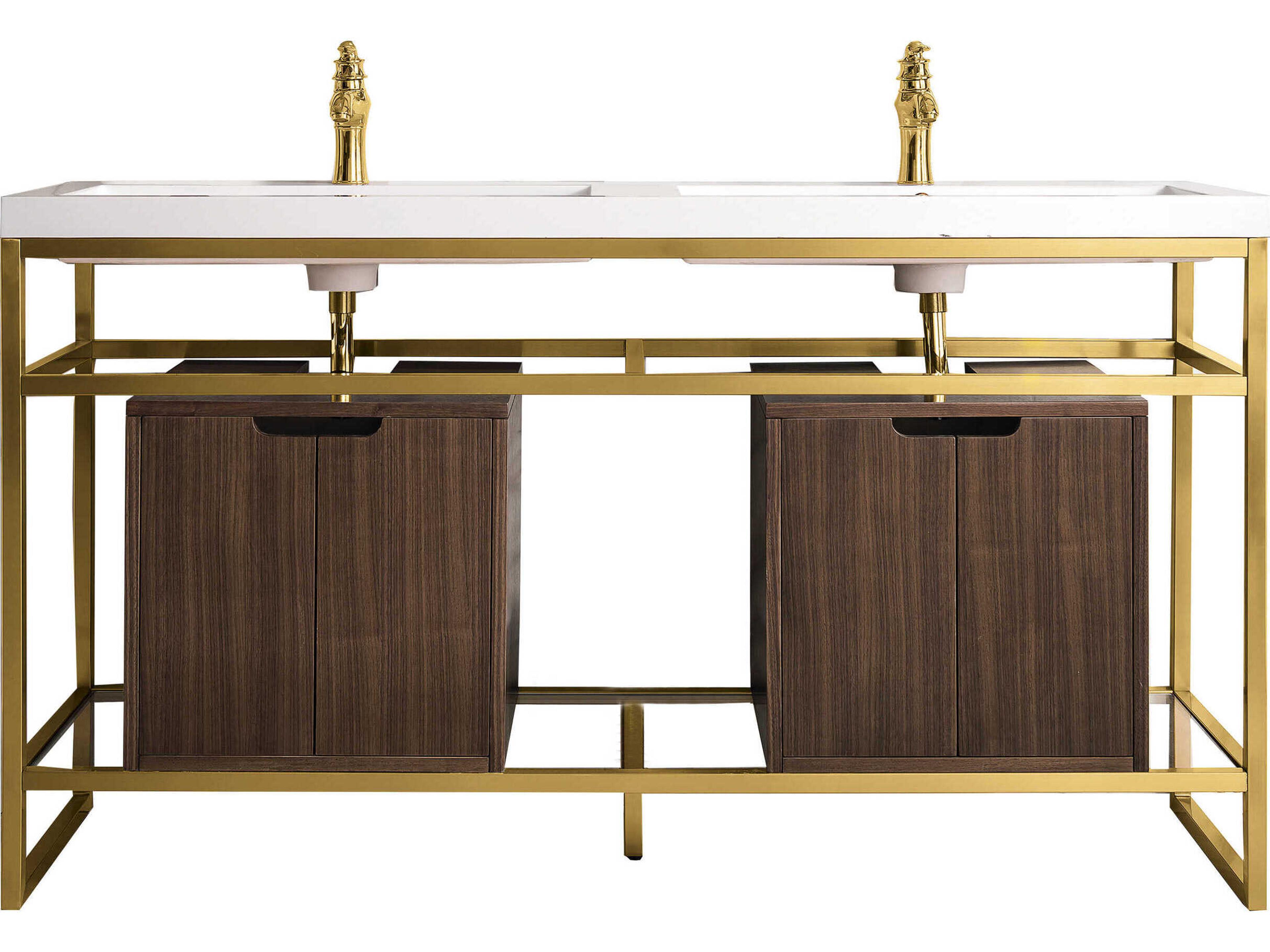 Boston 63" Double Vanity Cabinet