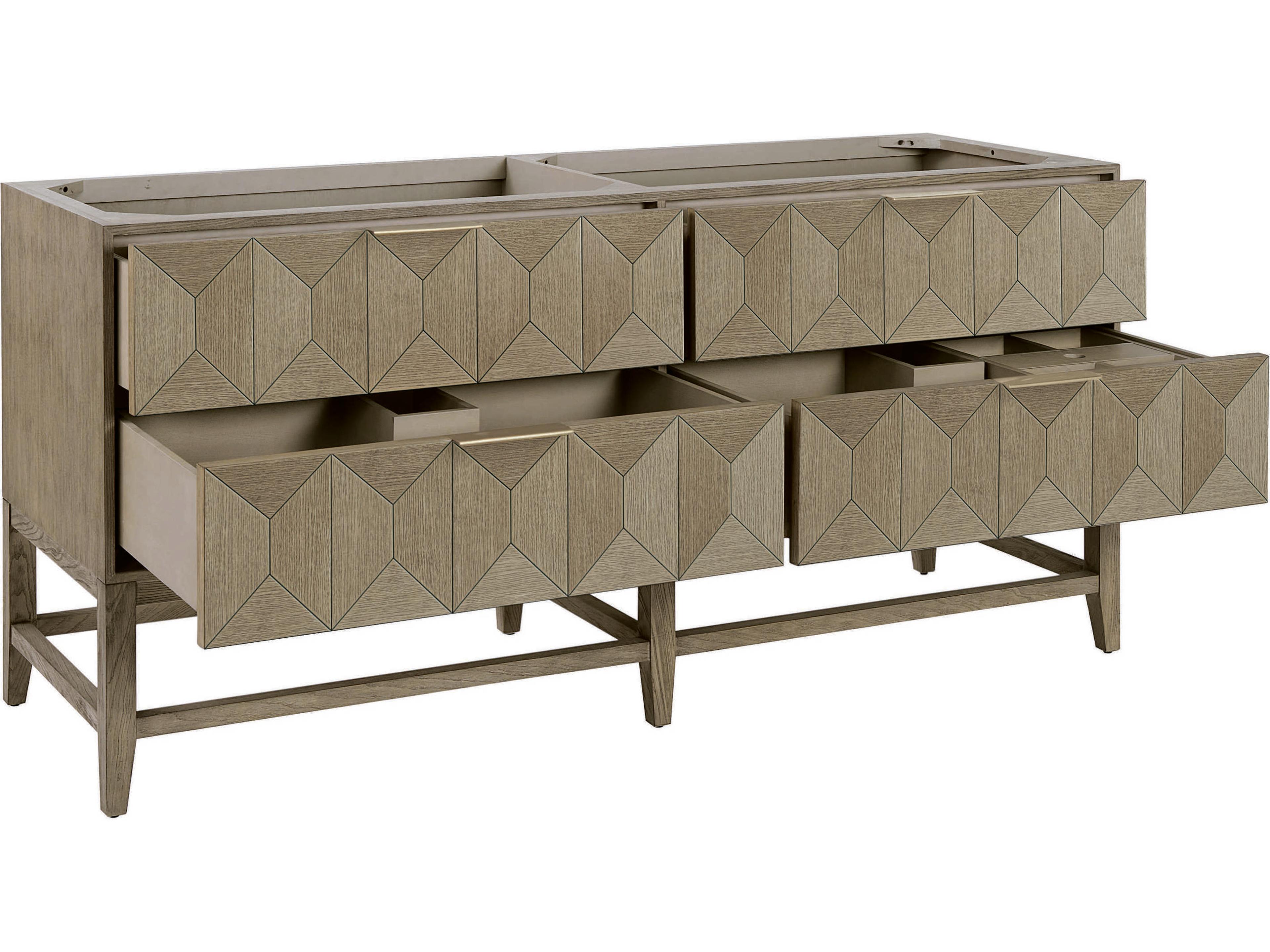 James Martin Emmeline 72" Double Vanity Cabinet