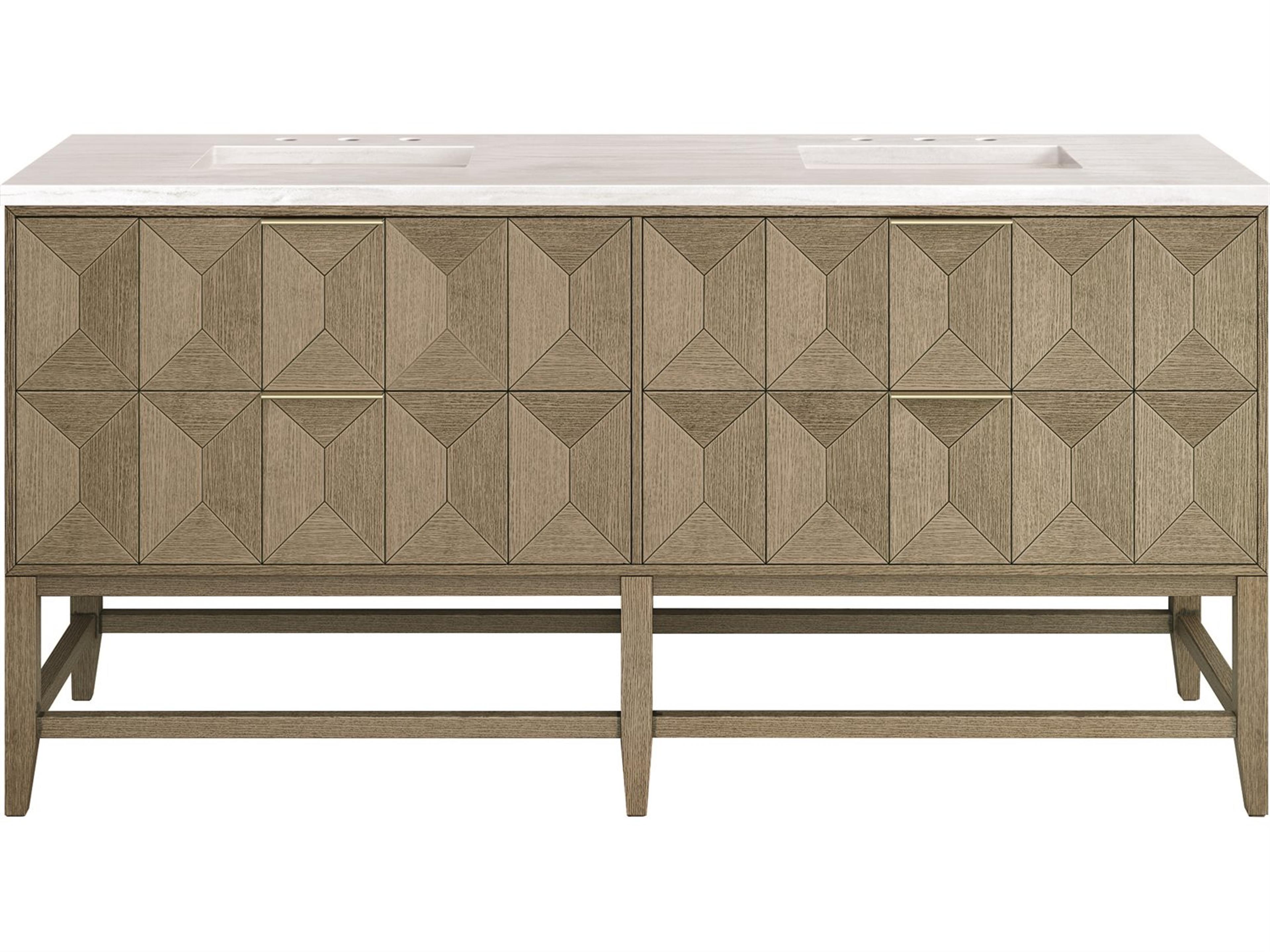 James Martin Emmeline 72" Double Vanity Cabinet