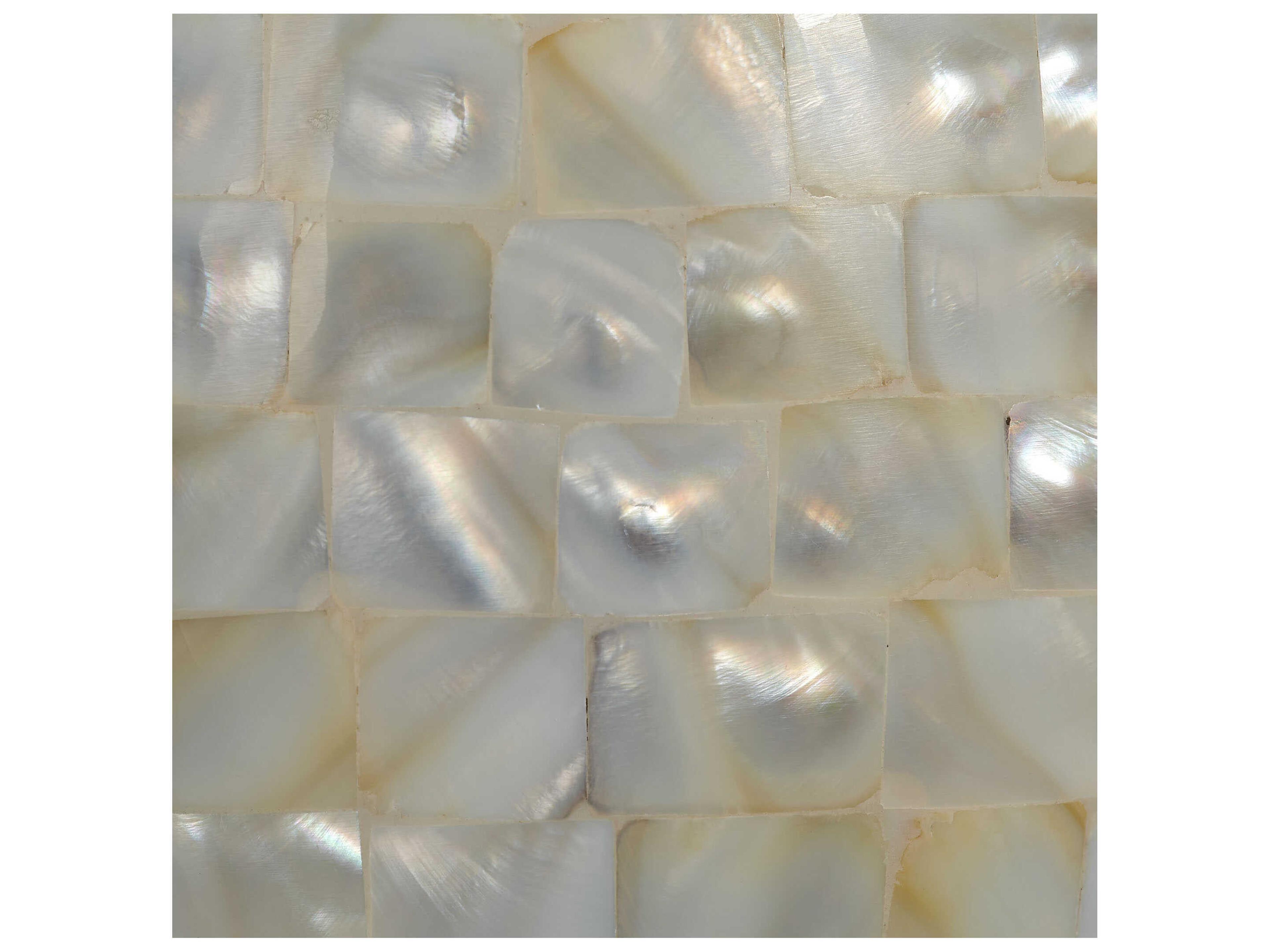 Jamie Young Capsule Mother of Pearl Mixed White Table Lamp