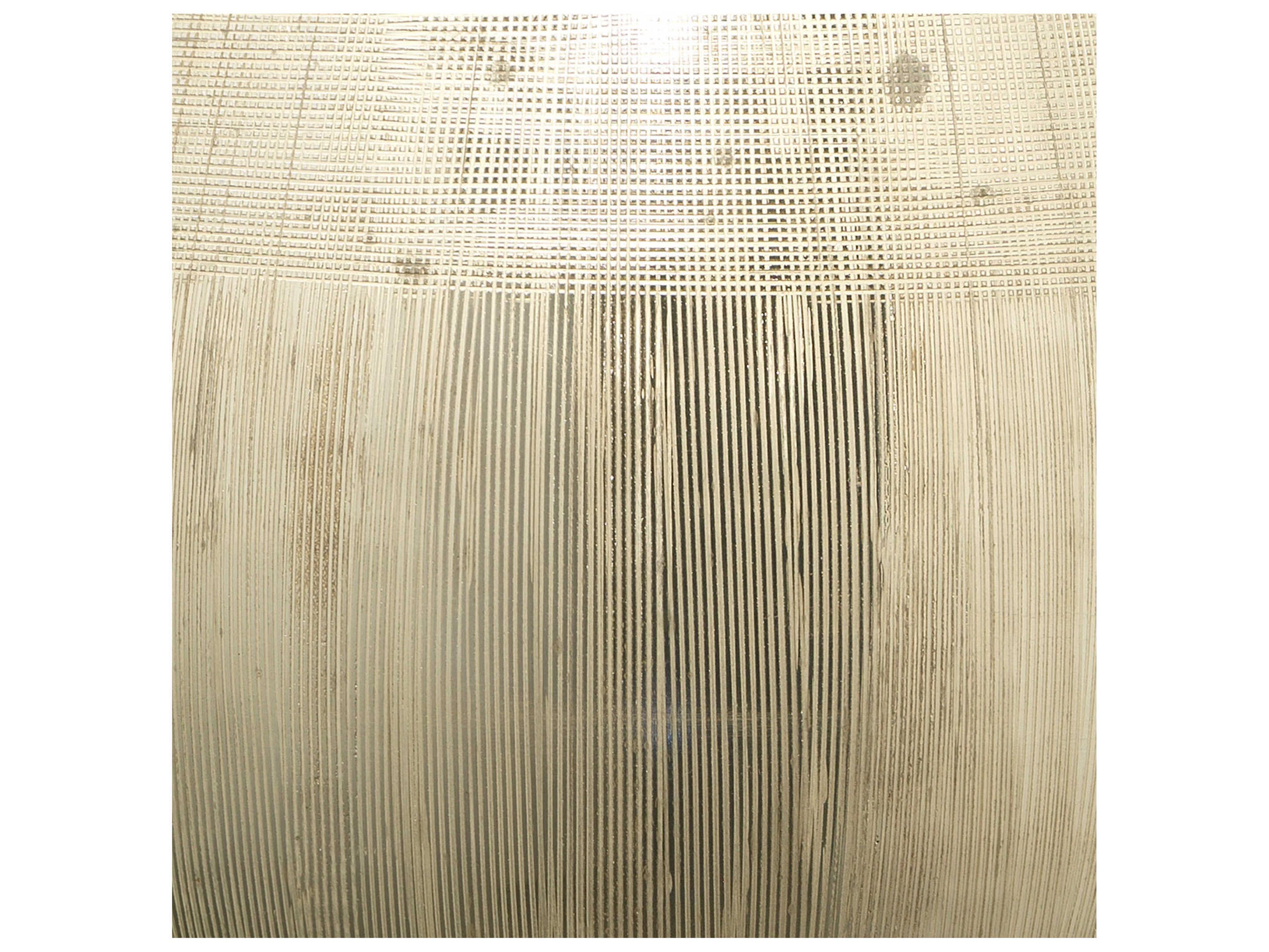 Jamie Young Etched Mercury Glass White Buffet Lamp