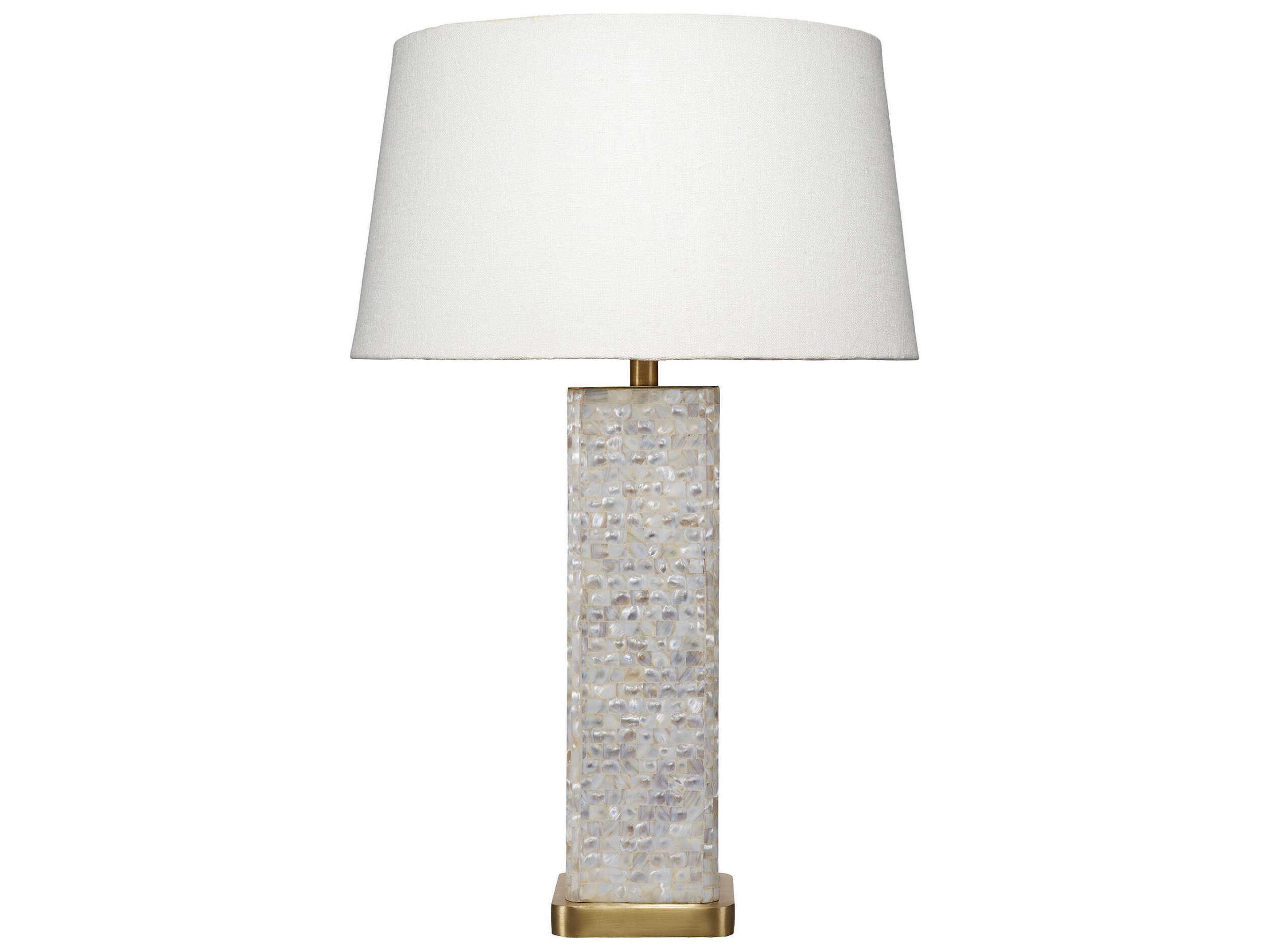 Preston Mother of Pearl Mixed White Buffet Lamp