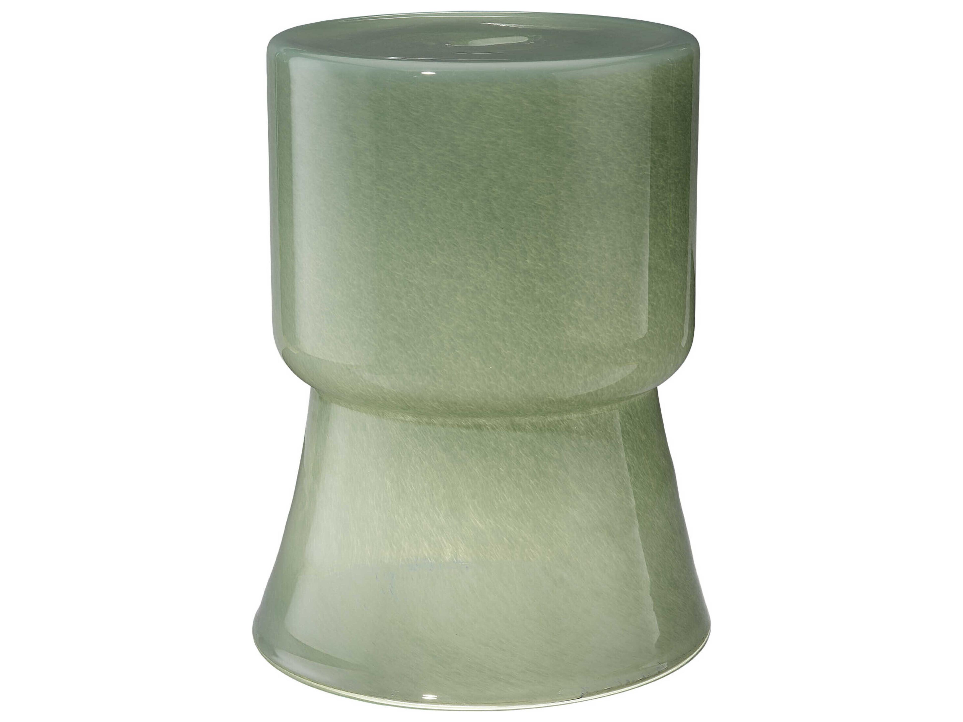 Huntington Green Accent Stool