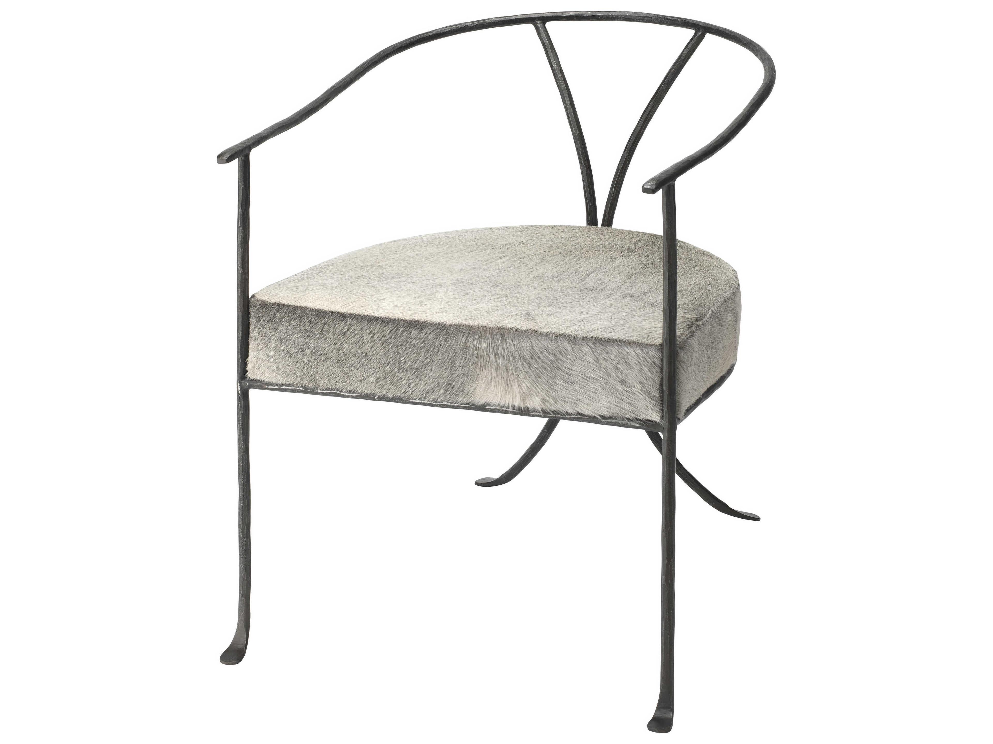 Kai Black Leather Accent Chair