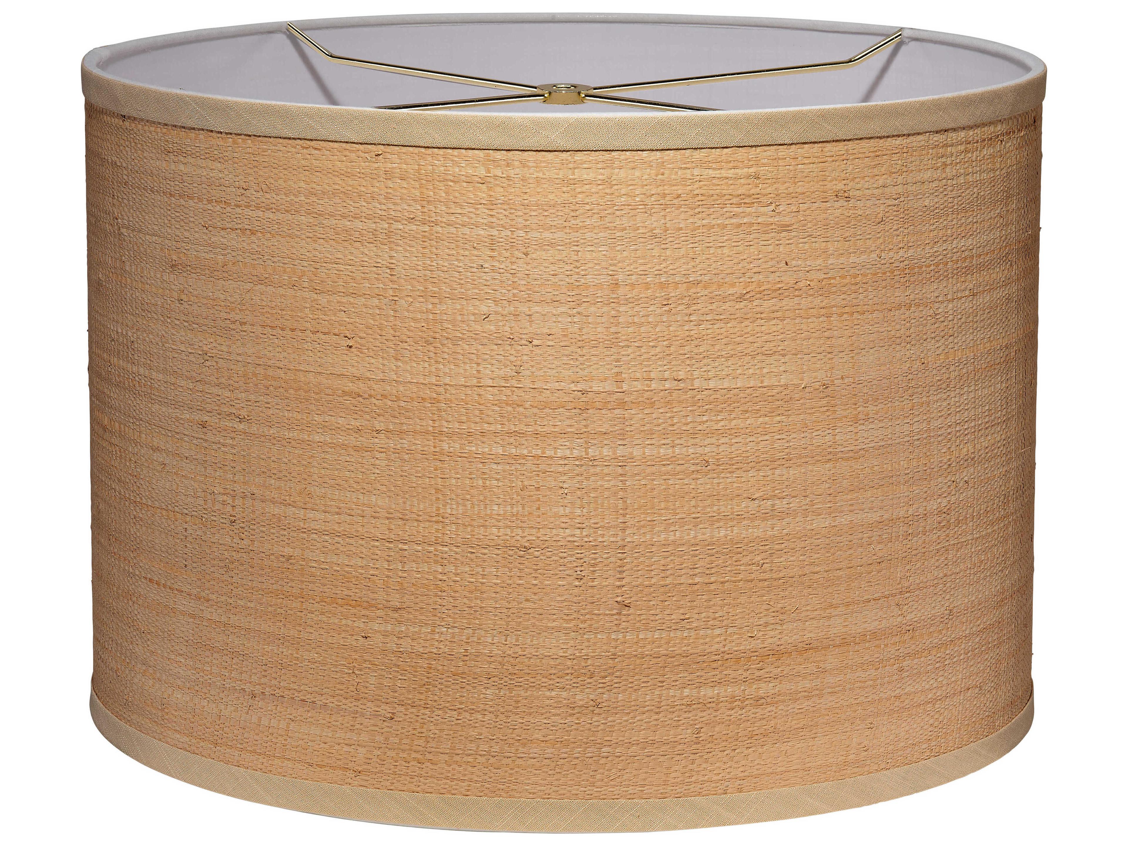 Drum Raffia Shade