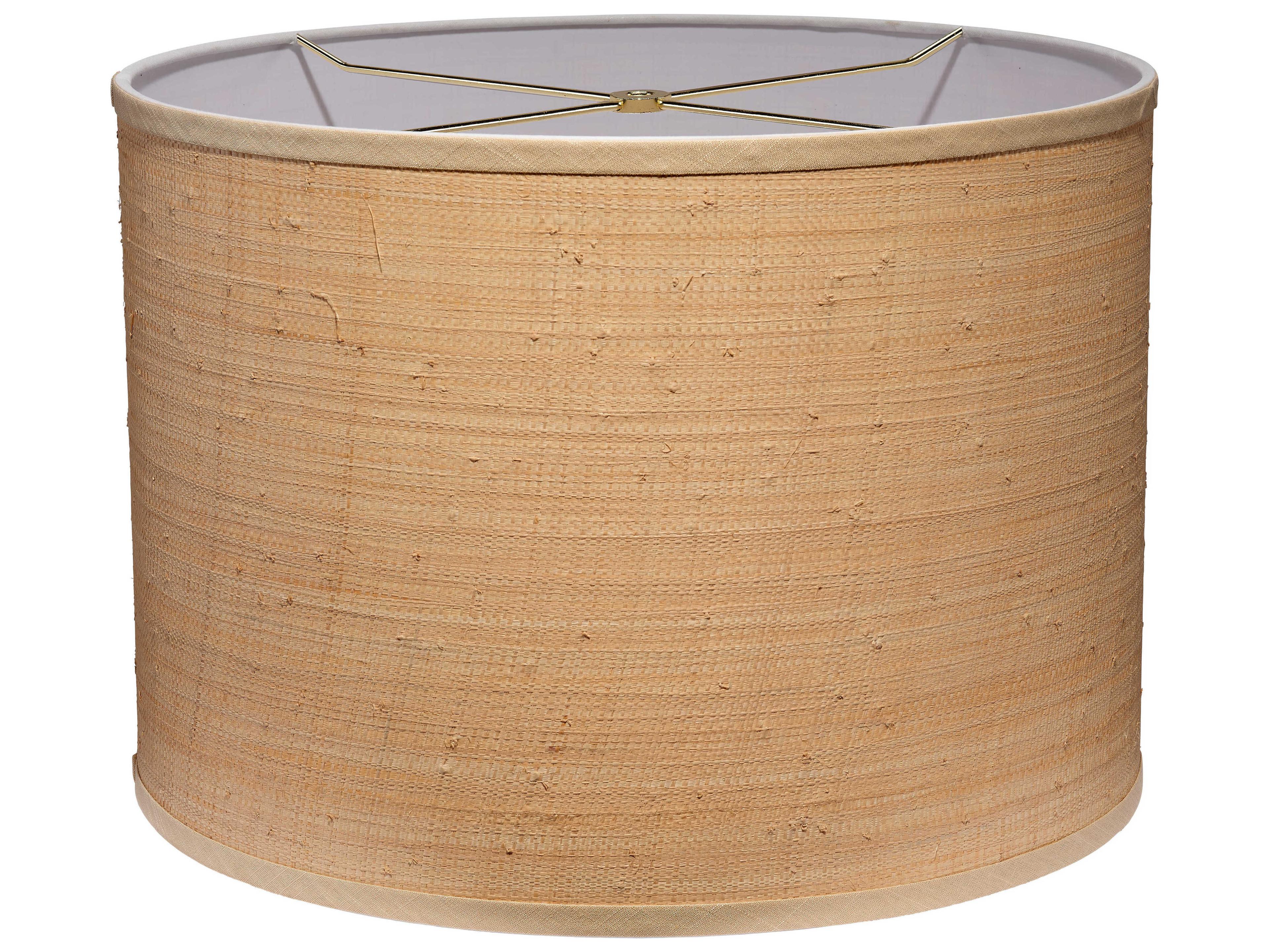 Drum Raffia Shade