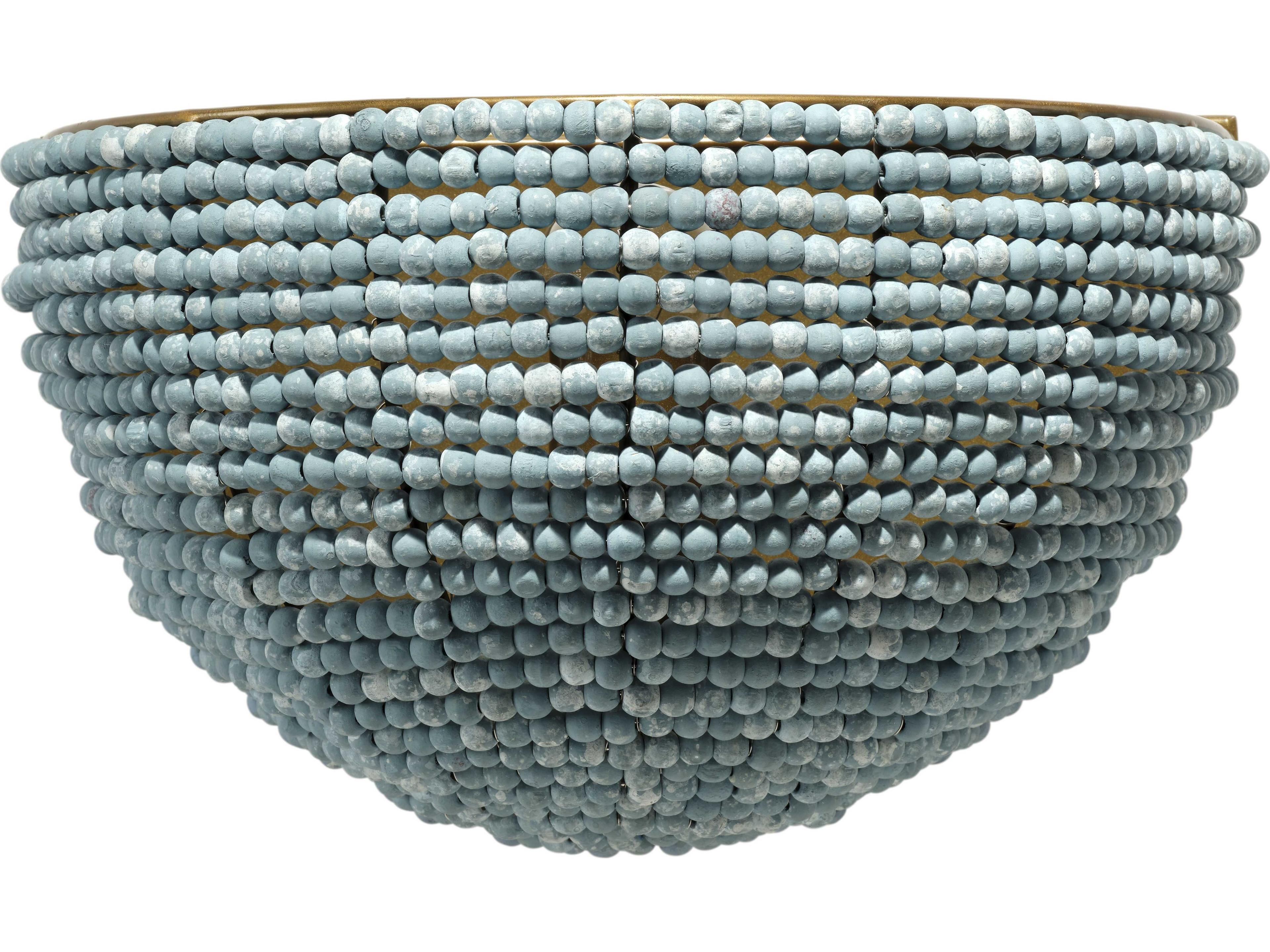 Barnacle 1-Light Blue Wall Sconce