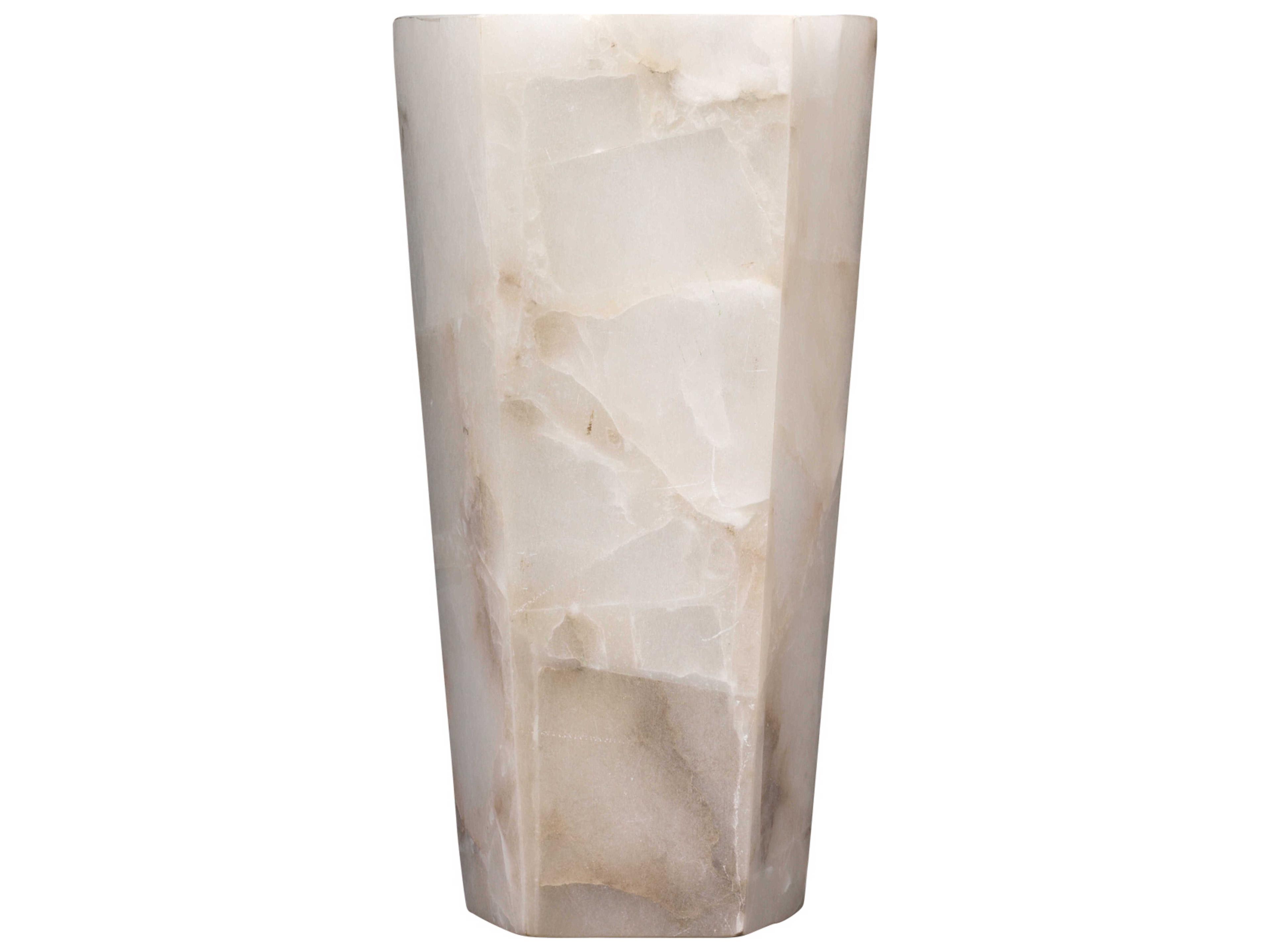 Borealis 1-Light Alabaster Brown Wall Sconce