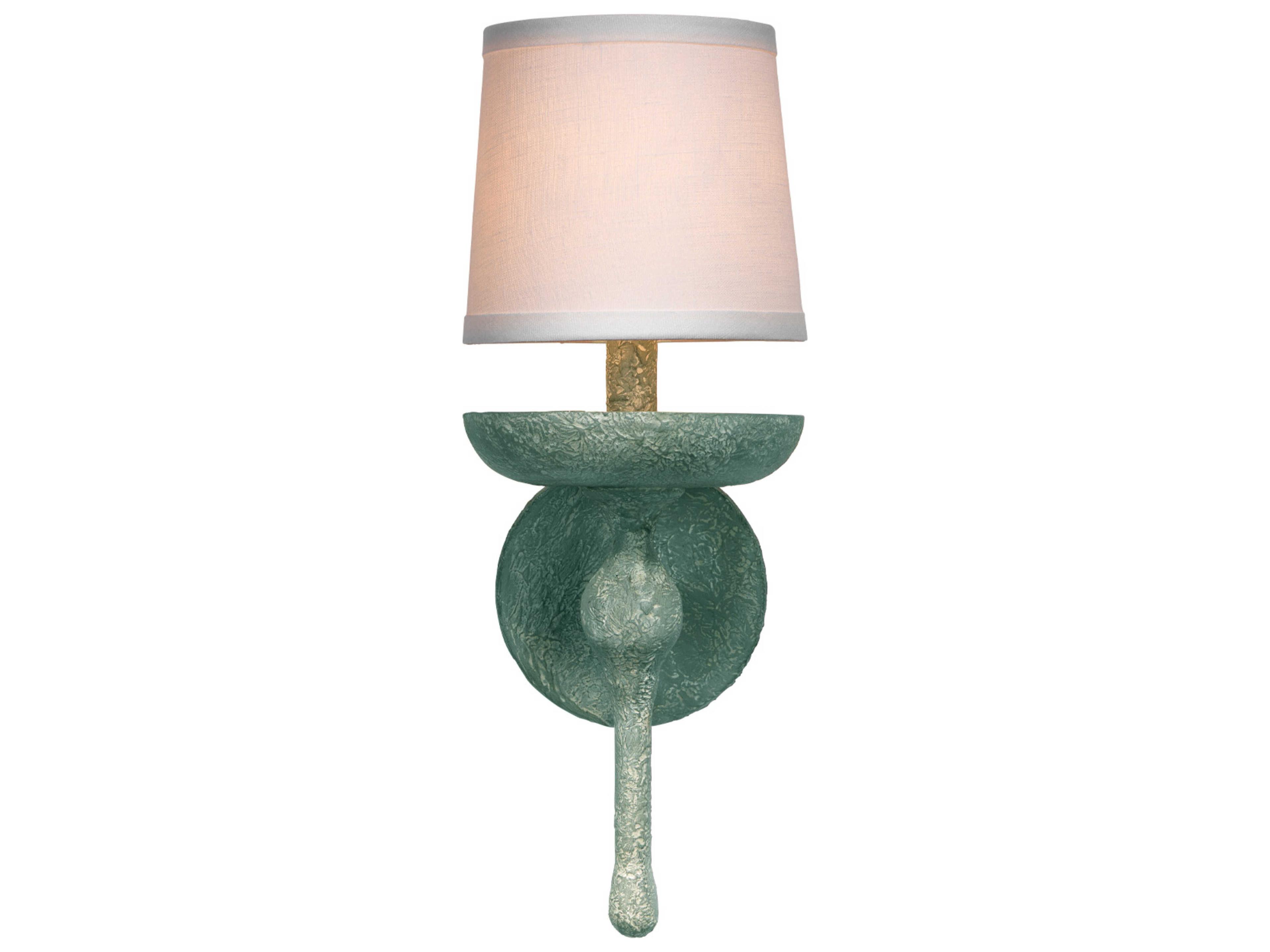 Jamie Young 1-Light Grey Plaster Wall Sconce