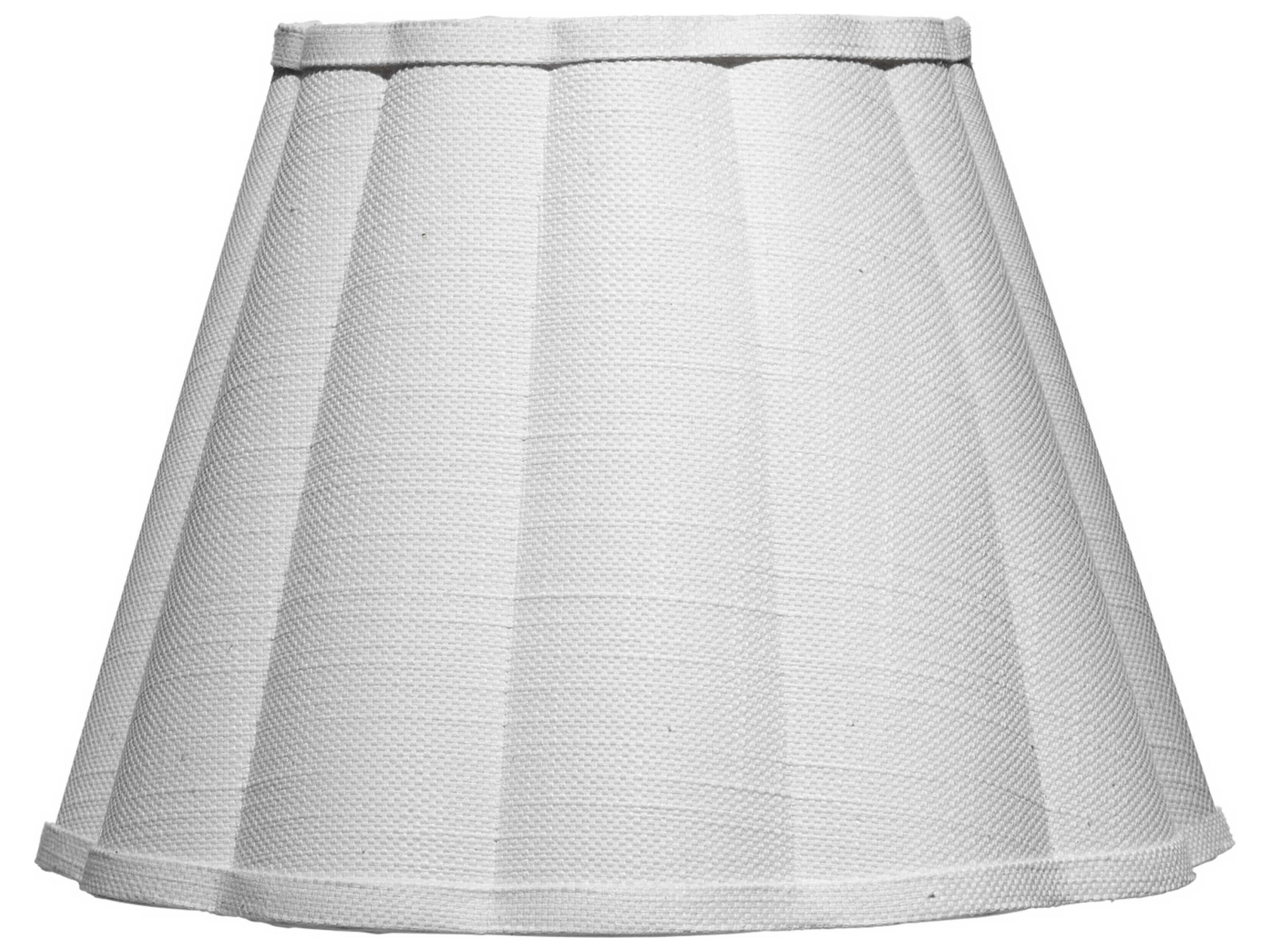 Scalloped 1-Light White Wall Sconce