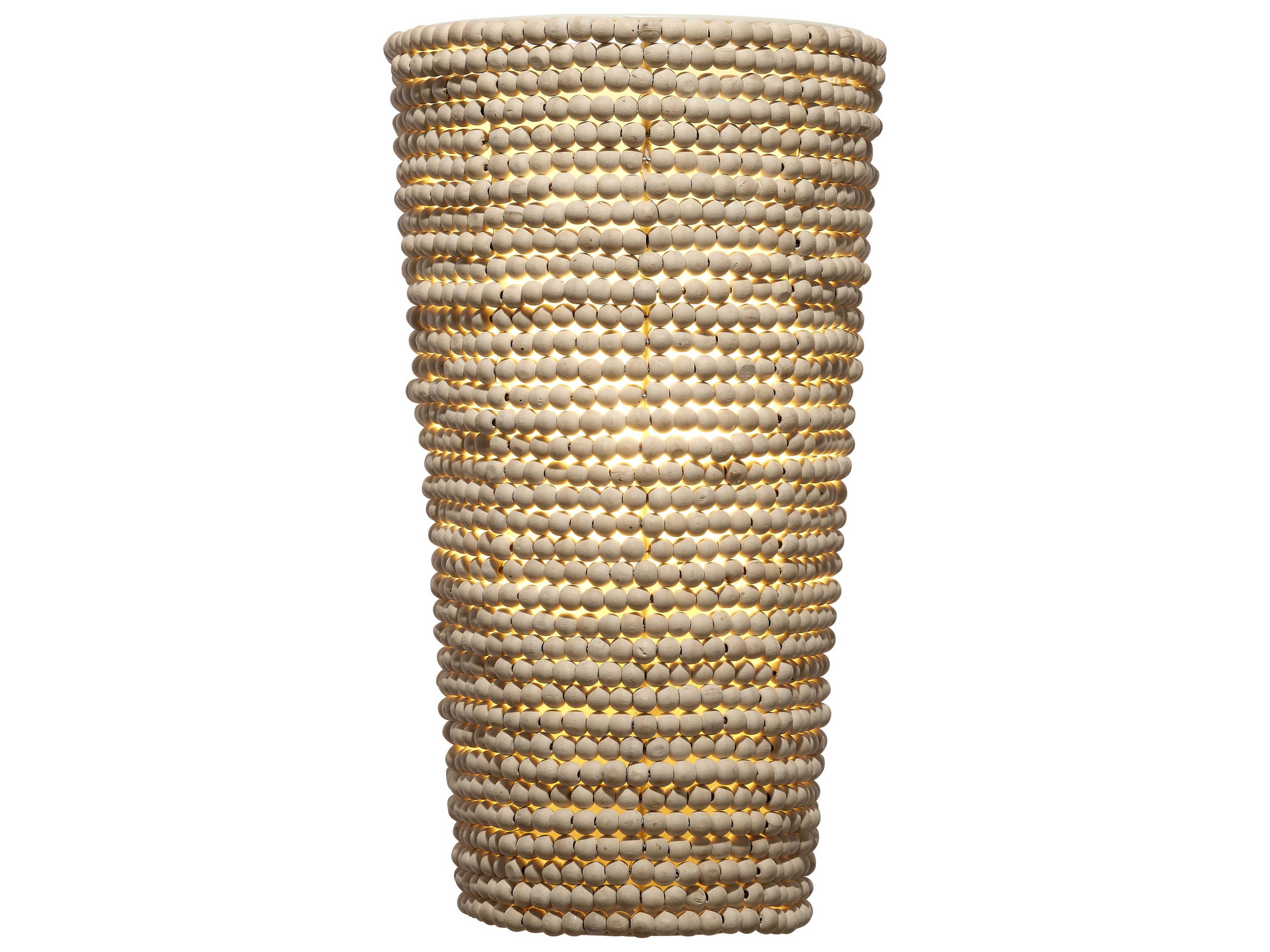 Jamie Young Seawall 1-Light Natural Brown Wall Sconce