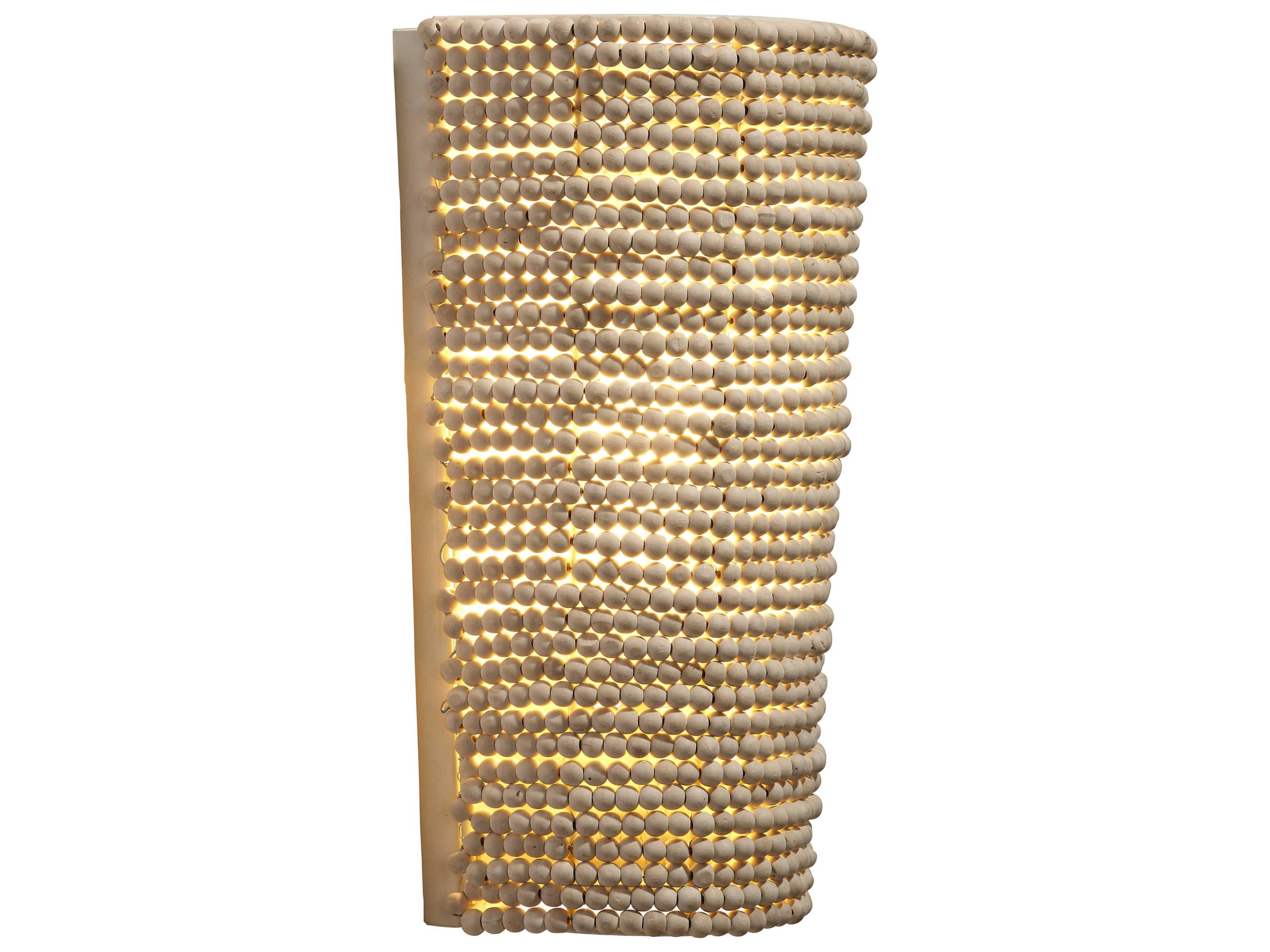 Jamie Young Seawall 1-Light Natural Brown Wall Sconce