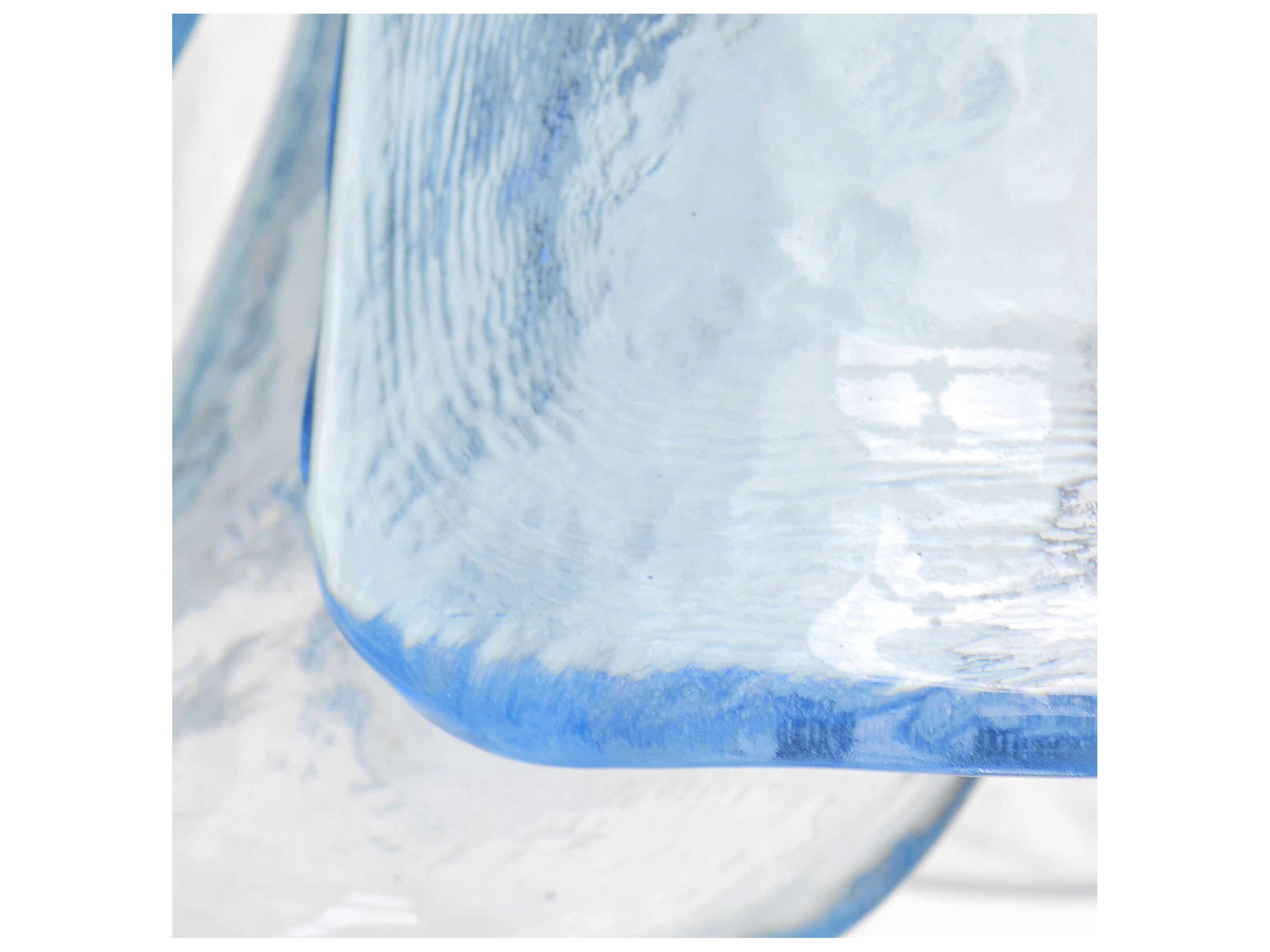 Jamie Young Cala 1-Light Pale Blue Brass Mini Pendant