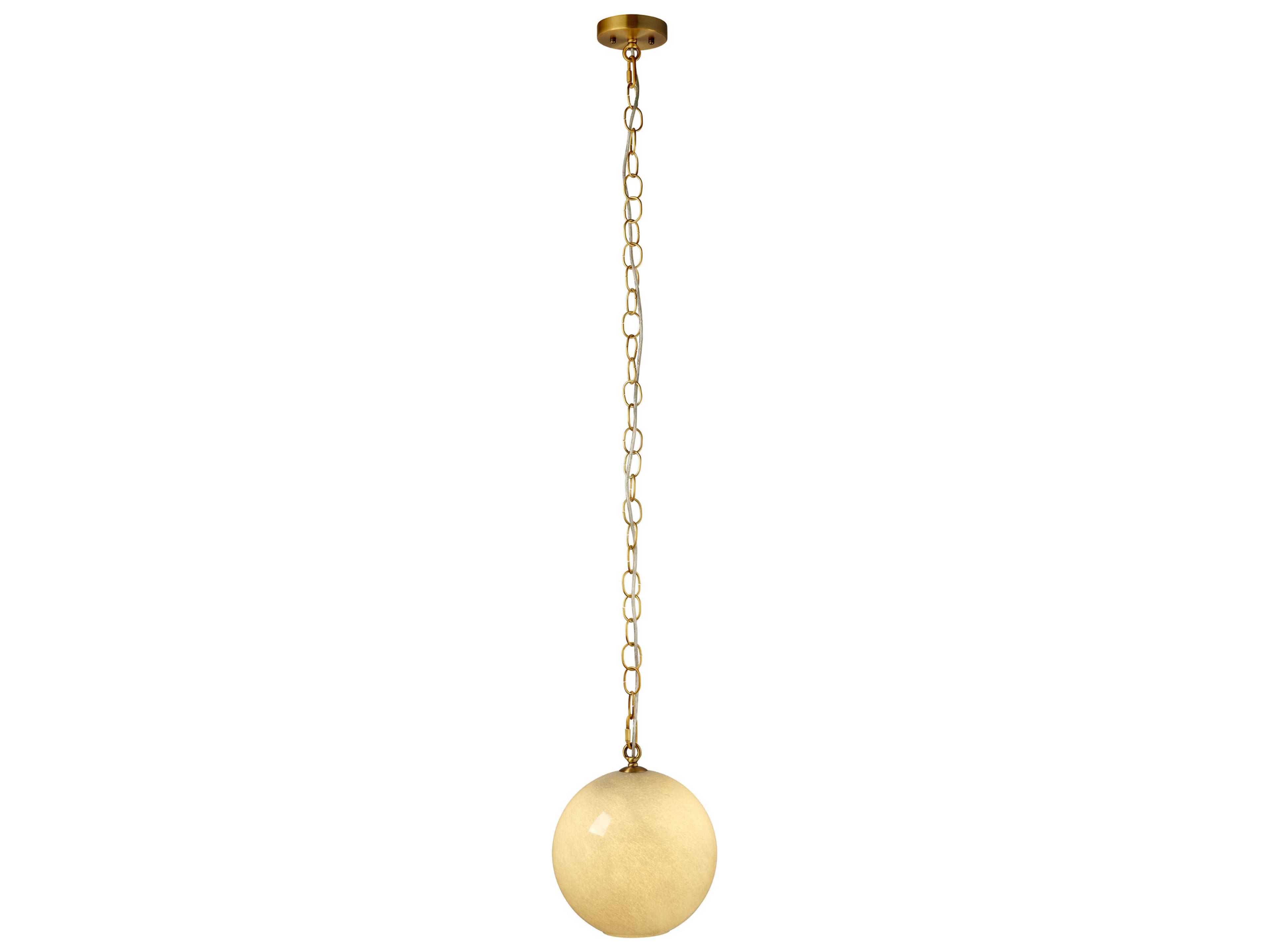 Jamie Young Camber 1-Light Blue Globe Mini Pendant