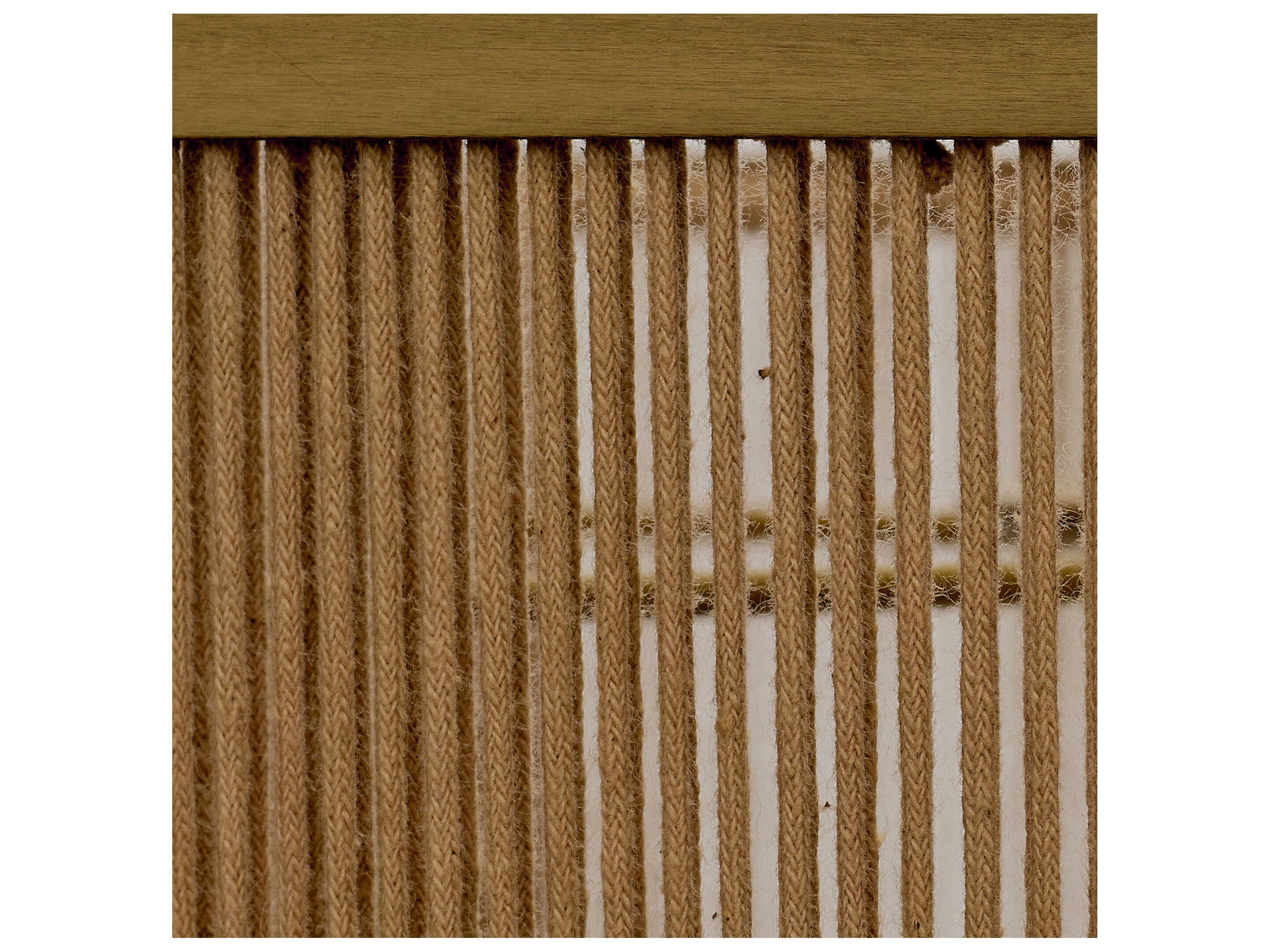 Jamie Young Dimension 1-Light Natural Antique Brass Brown Pendant