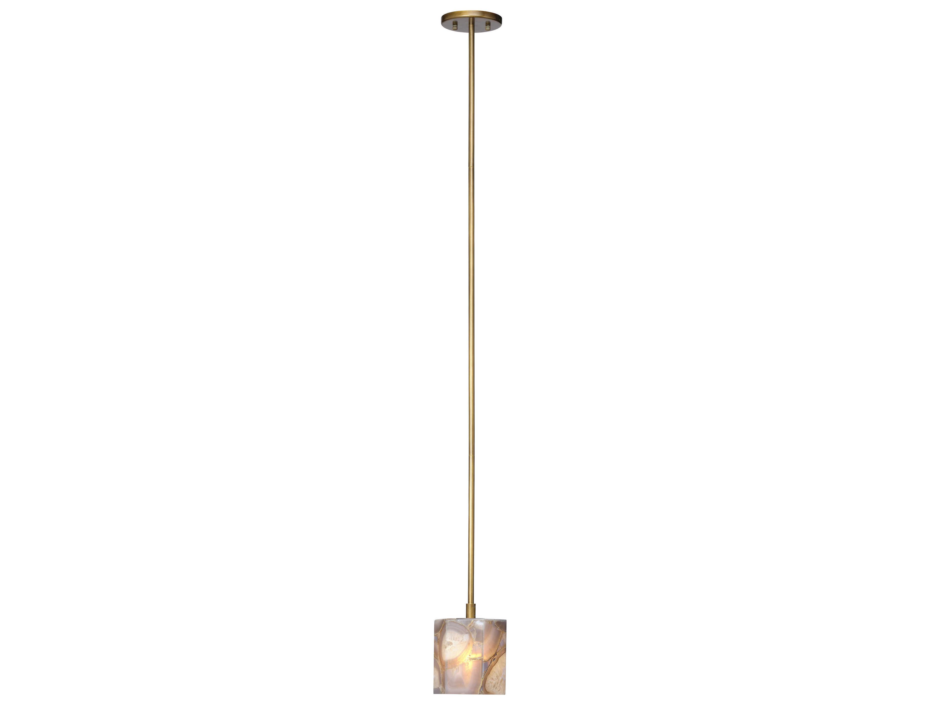 Jamie Young 1-Light Antique Brass Mini Pendant