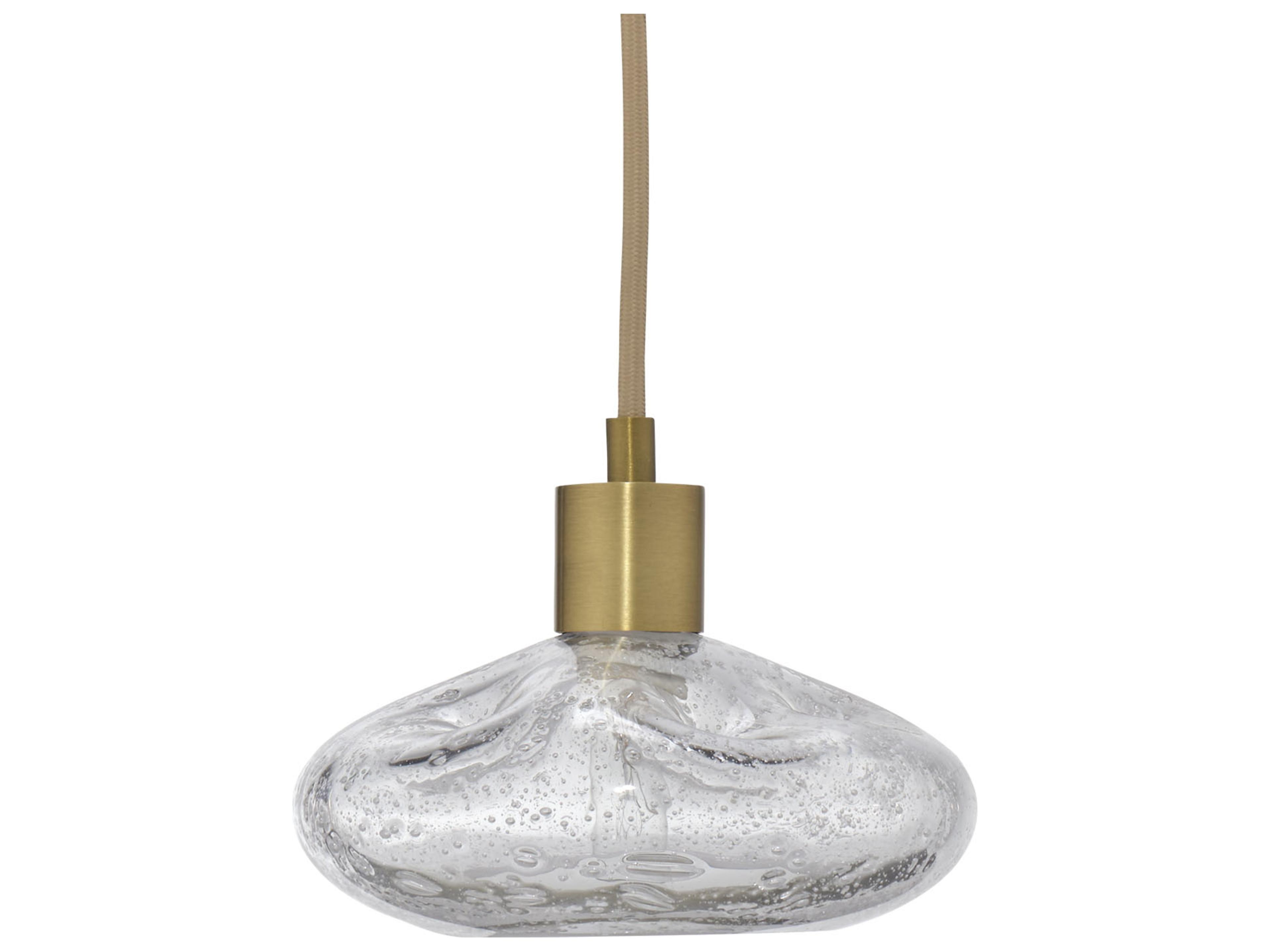 Reservoir 1-Light Brass Mini Pendant