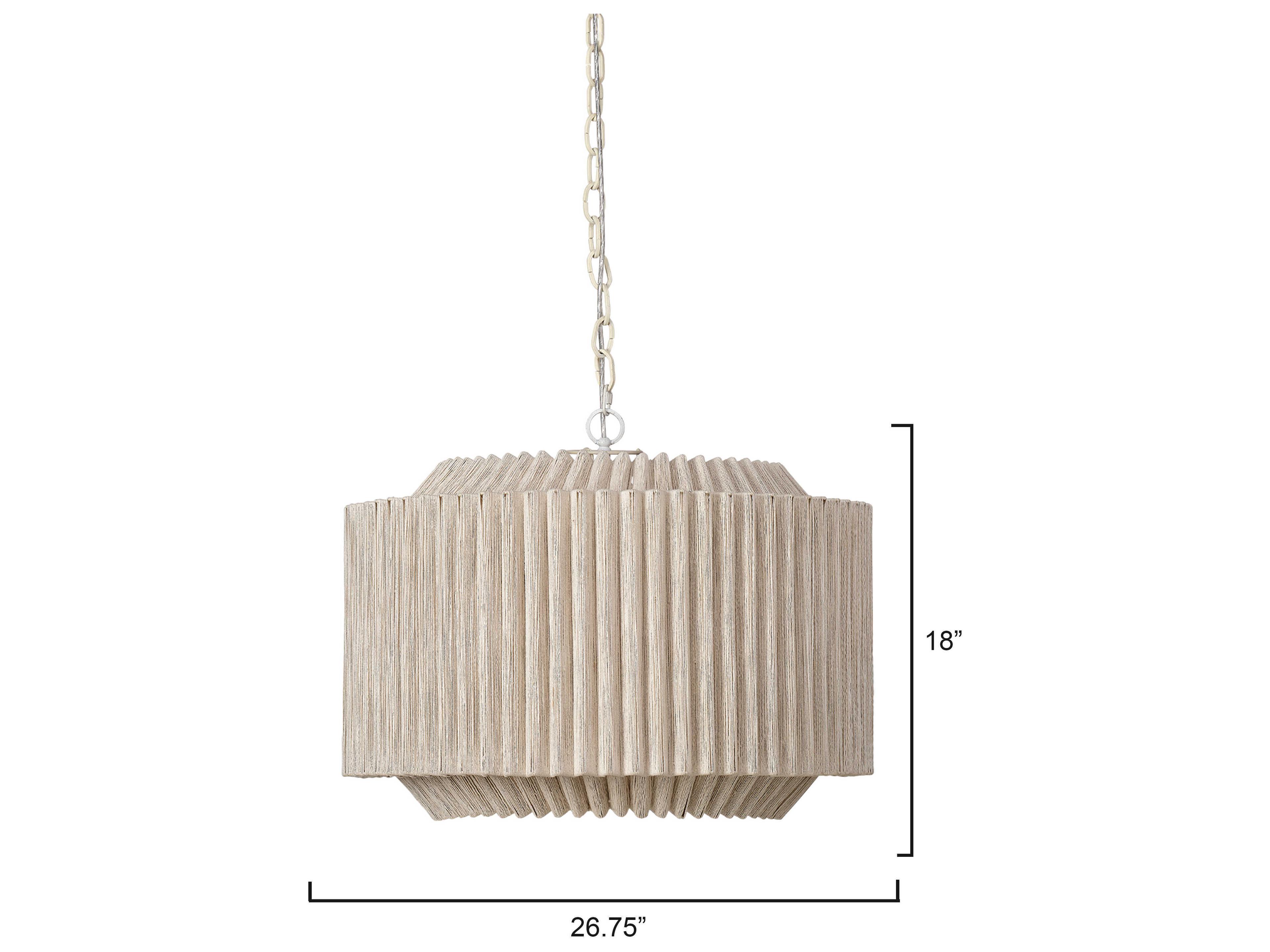 Jamie Young 4-Light Off White Pendant