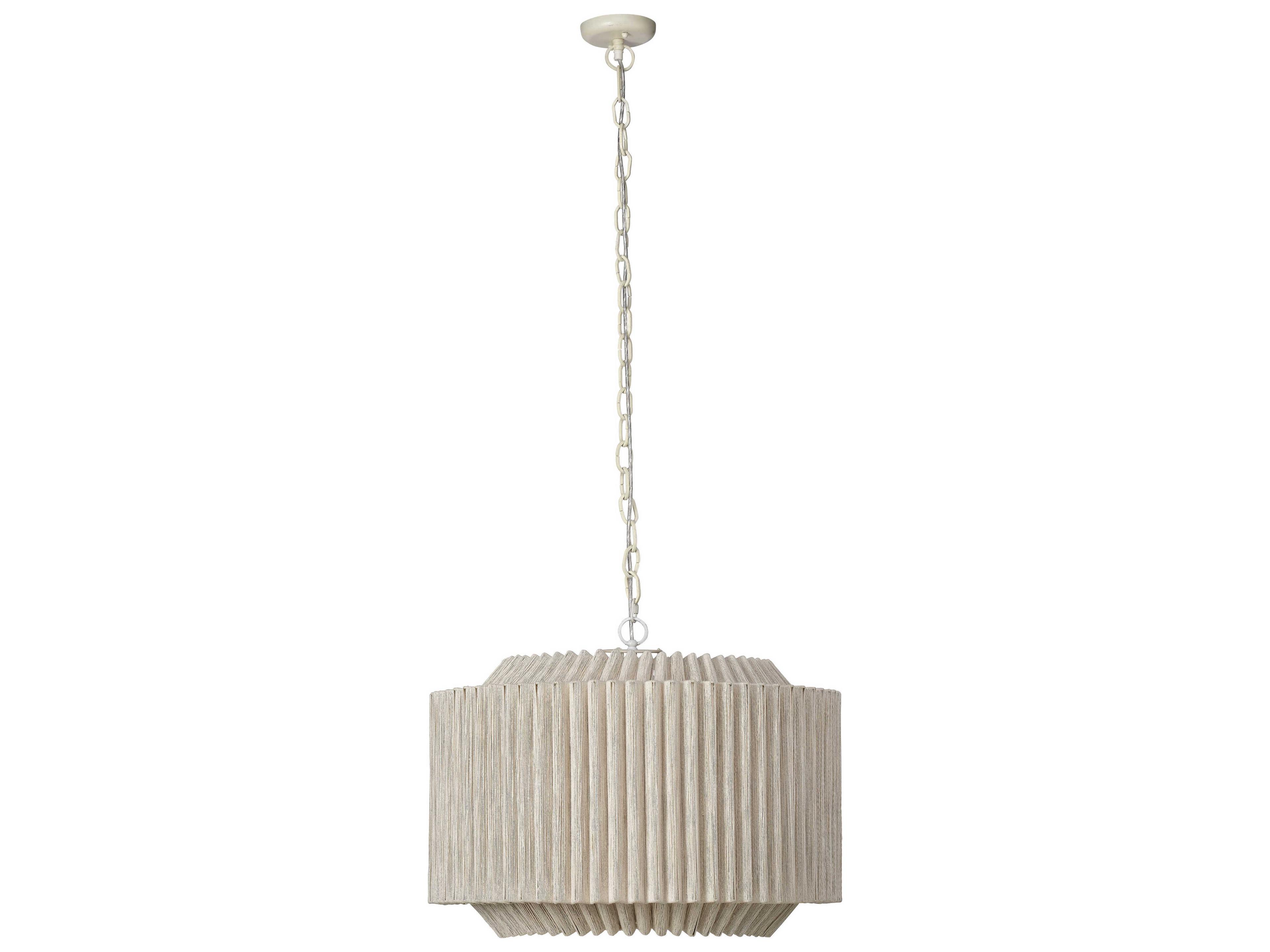 Jamie Young 4-Light Off White Pendant