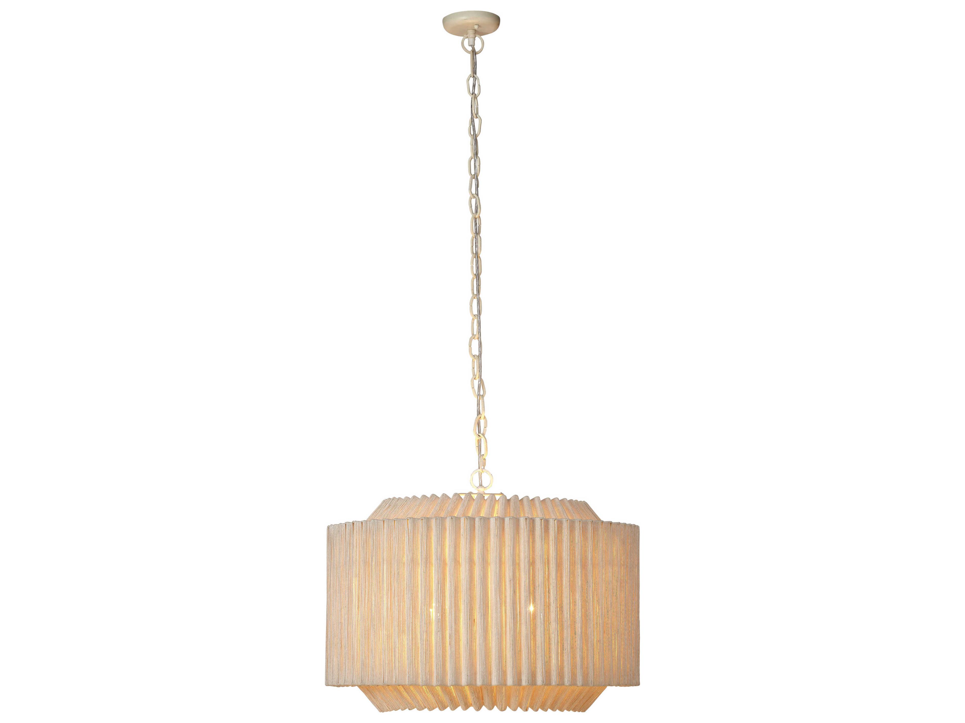 Jamie Young 4-Light Off White Pendant