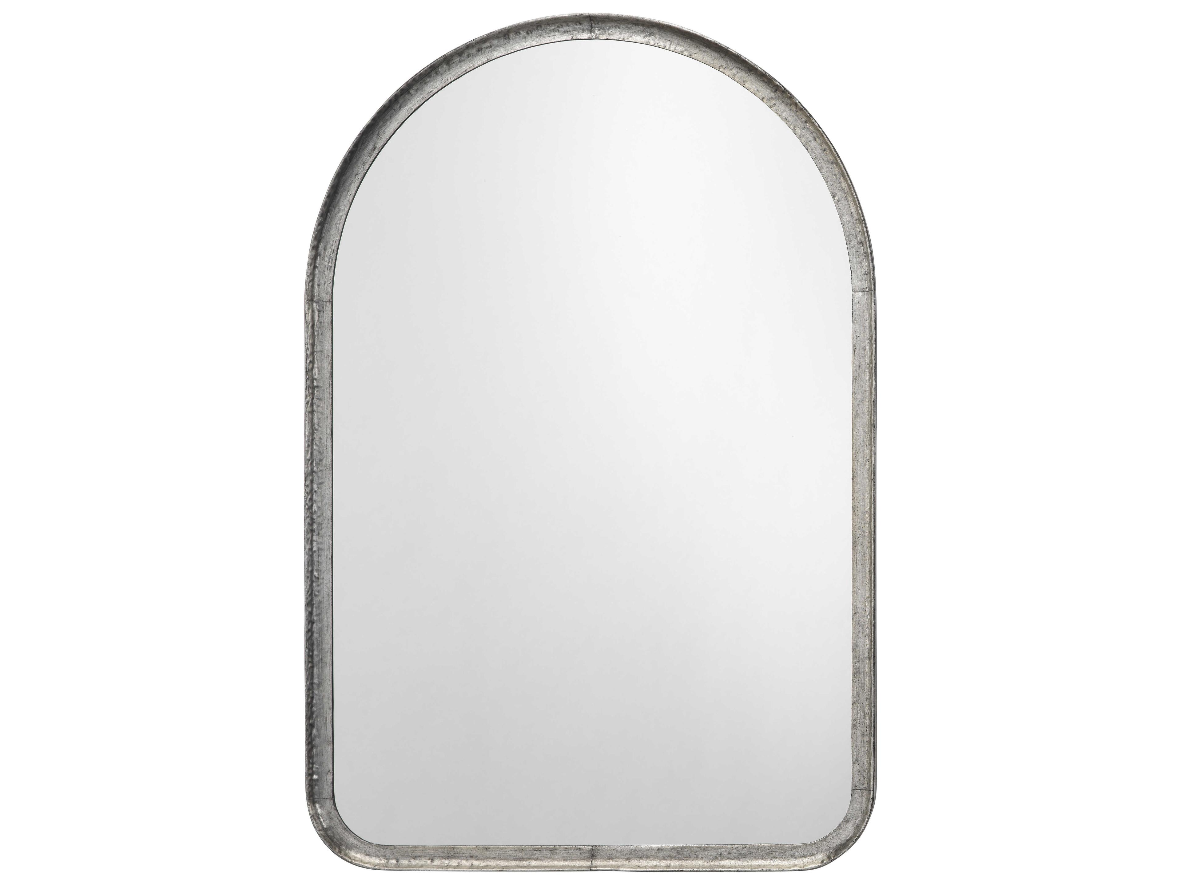 Arch Silver Leaf Wall Mirror