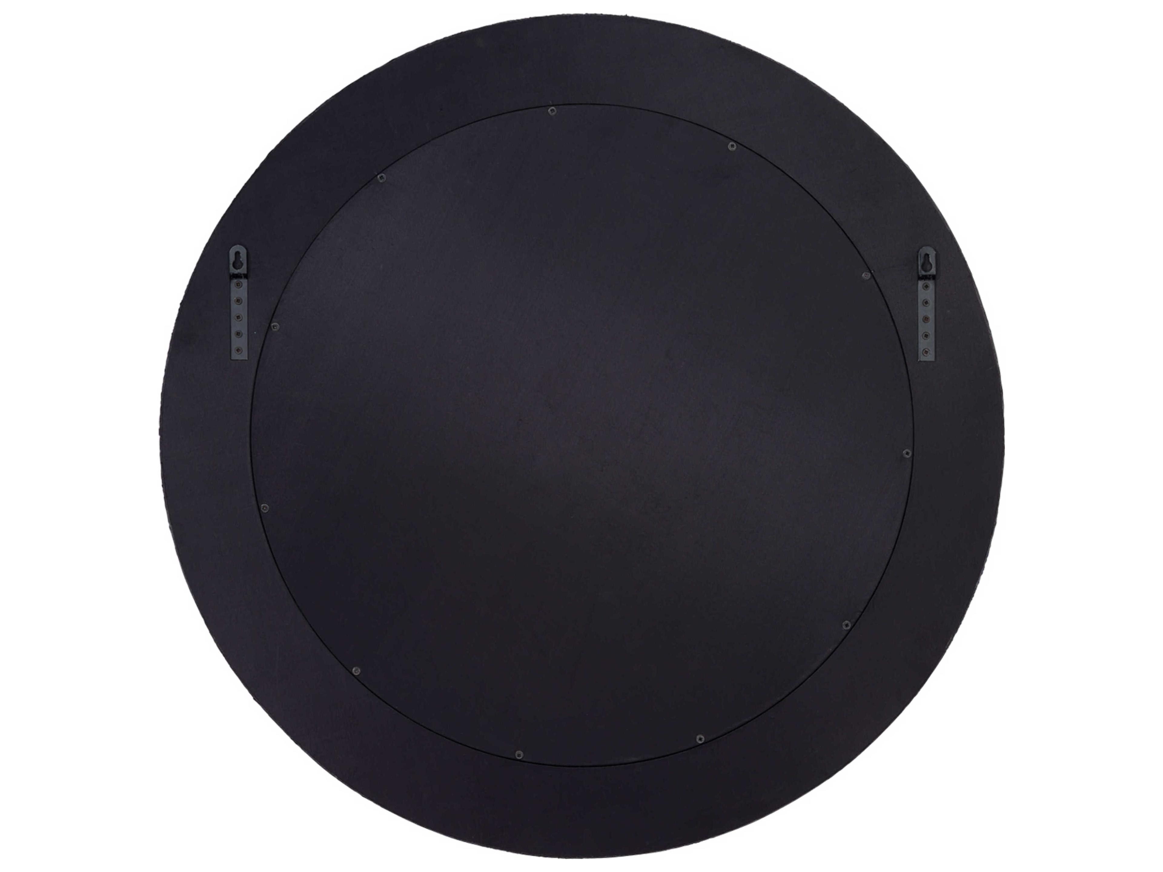 Jamie Young Cross Stitch Round Wall Mirror