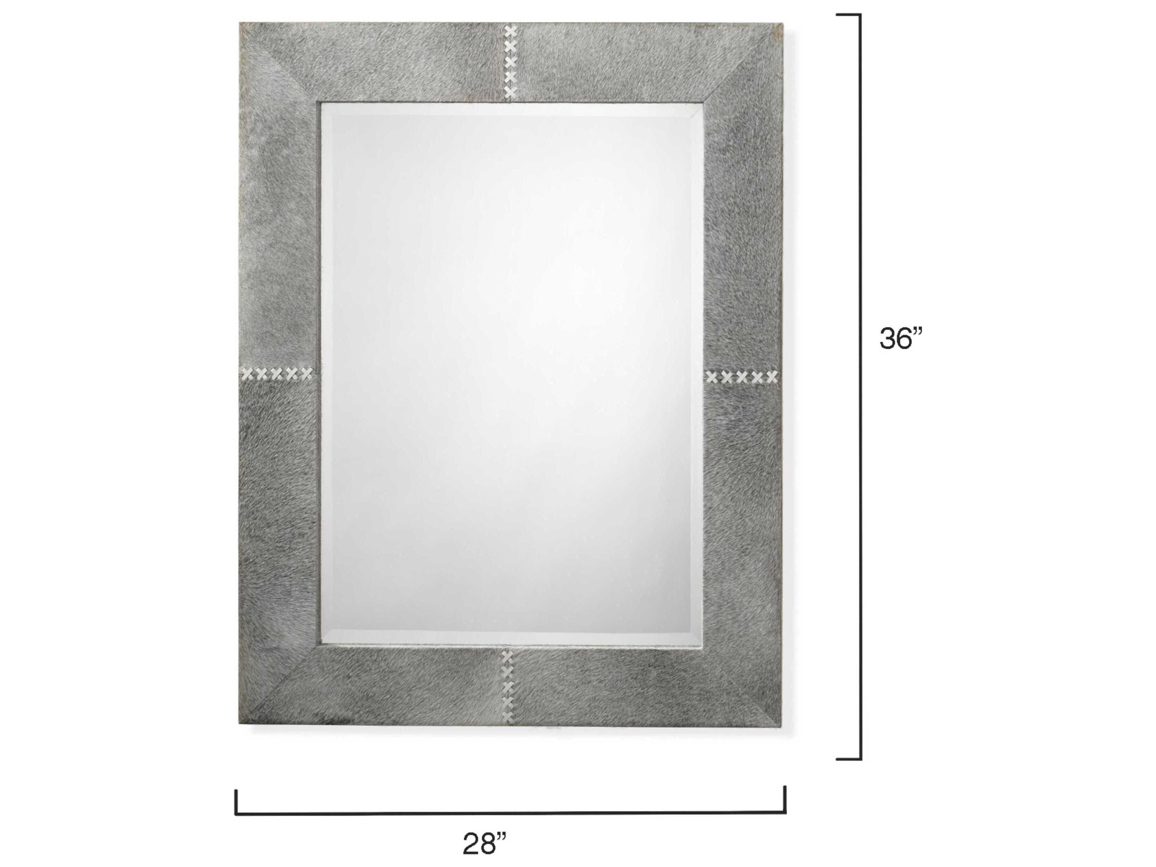 Jamie Young Cross Stitch Rectangular Wall Mirror