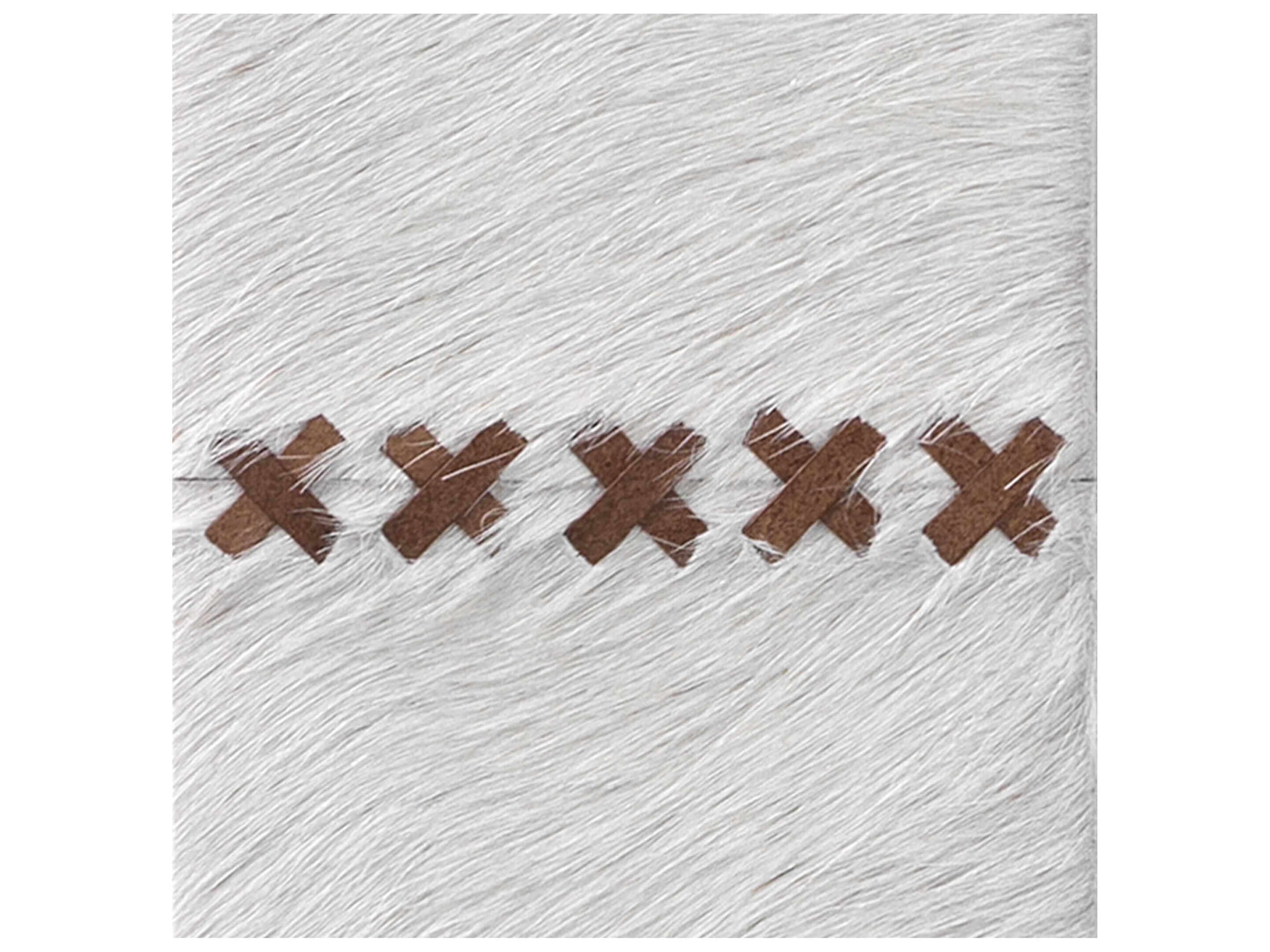 Jamie Young Cross Stitch Rectangular Wall Mirror