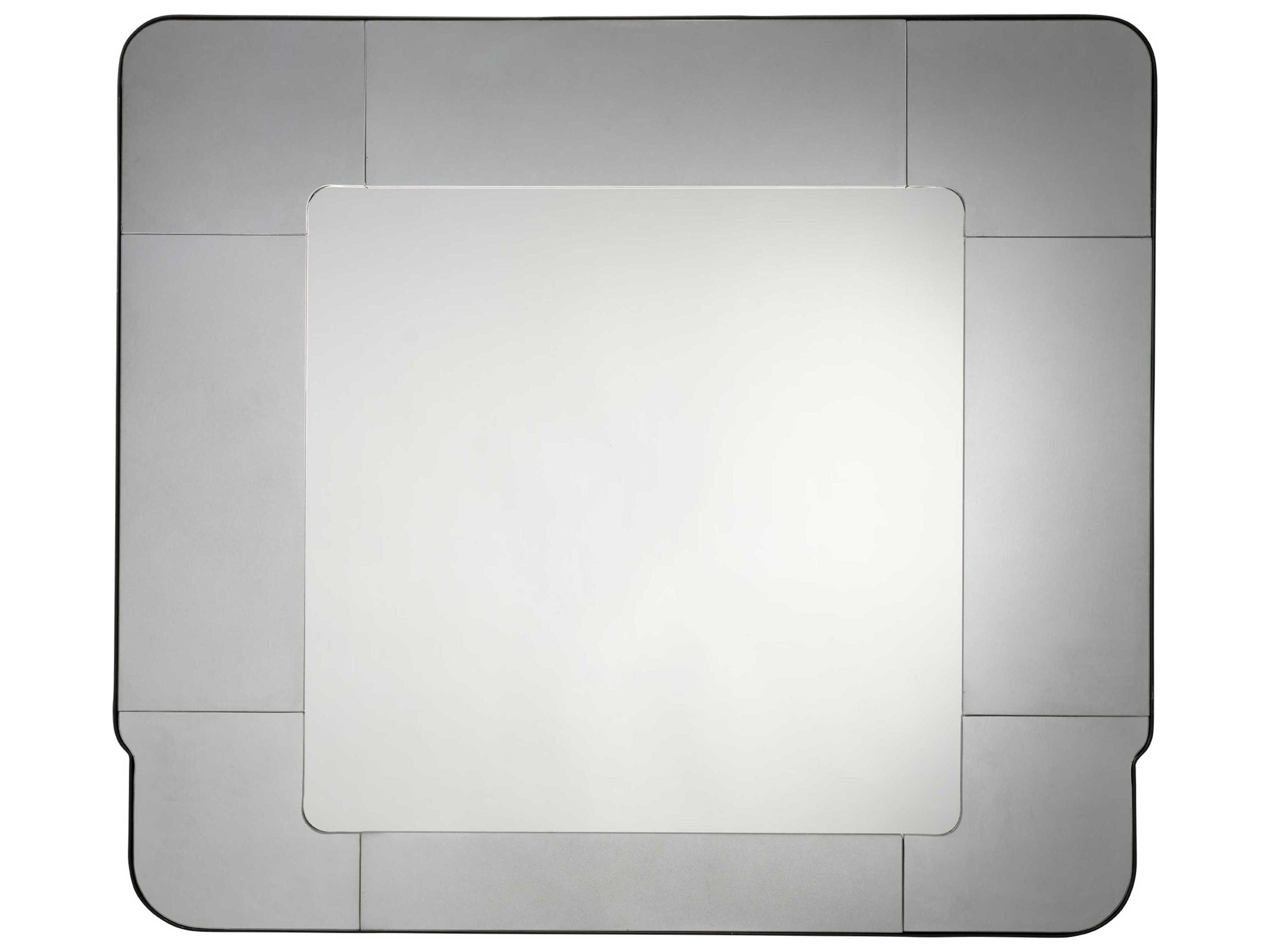 Jamie Young Elemental Silver Rectangular Wall Mirror