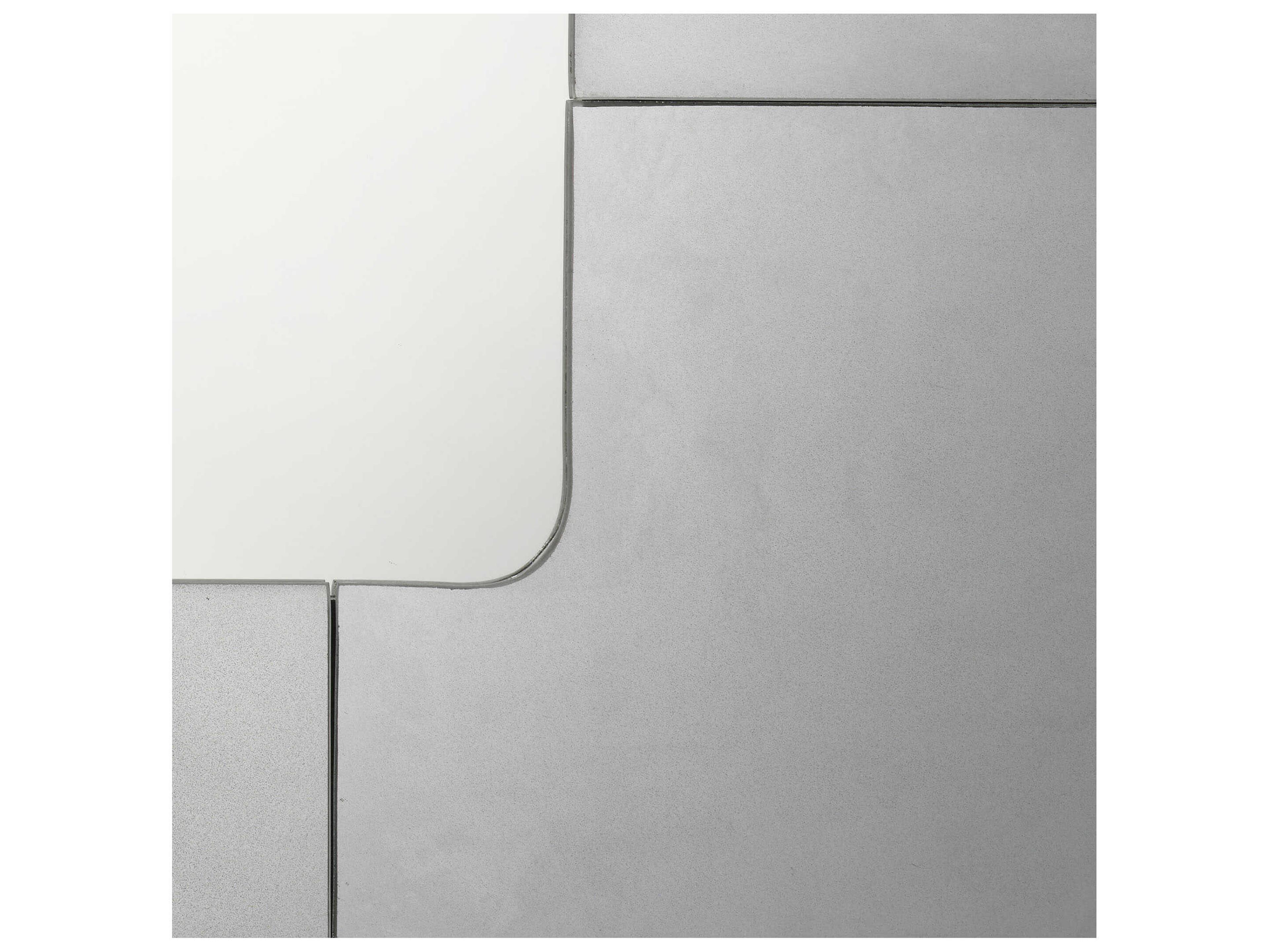 Jamie Young Elemental Silver Rectangular Wall Mirror