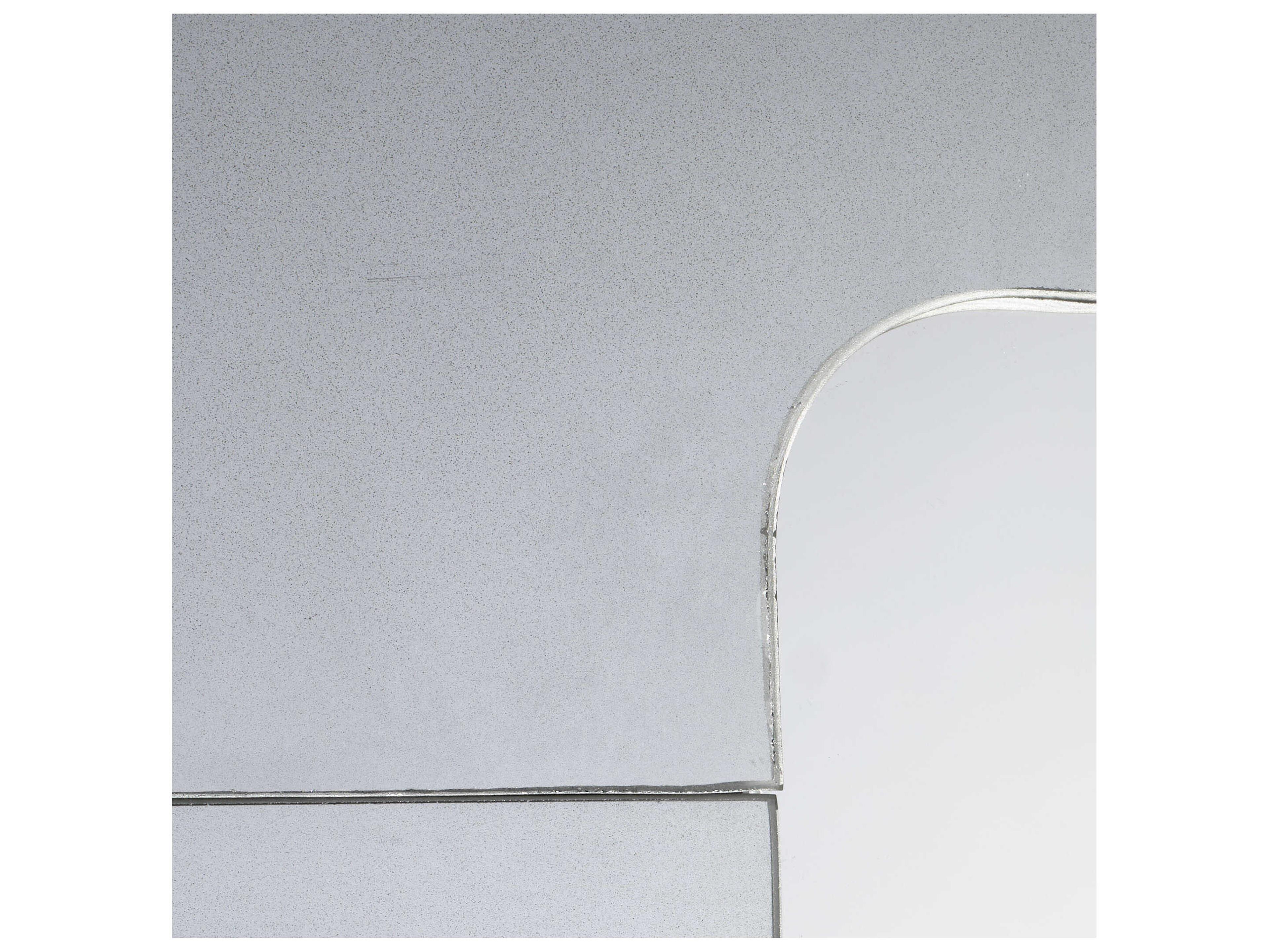 Jamie Young Elemental Silver Rectangular Wall Mirror