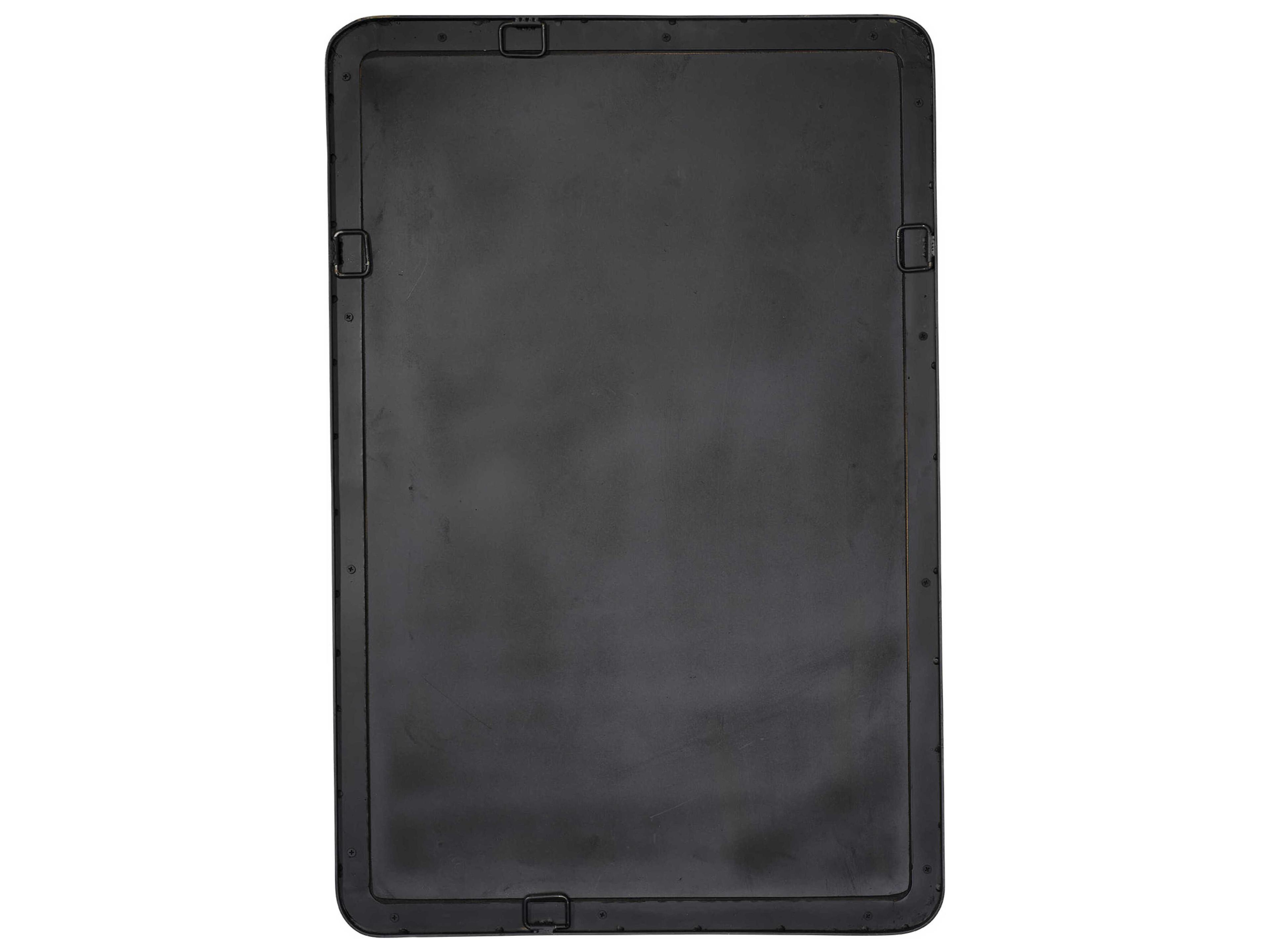 Jamie Young Elemental Silver Rectangular Wall Mirror