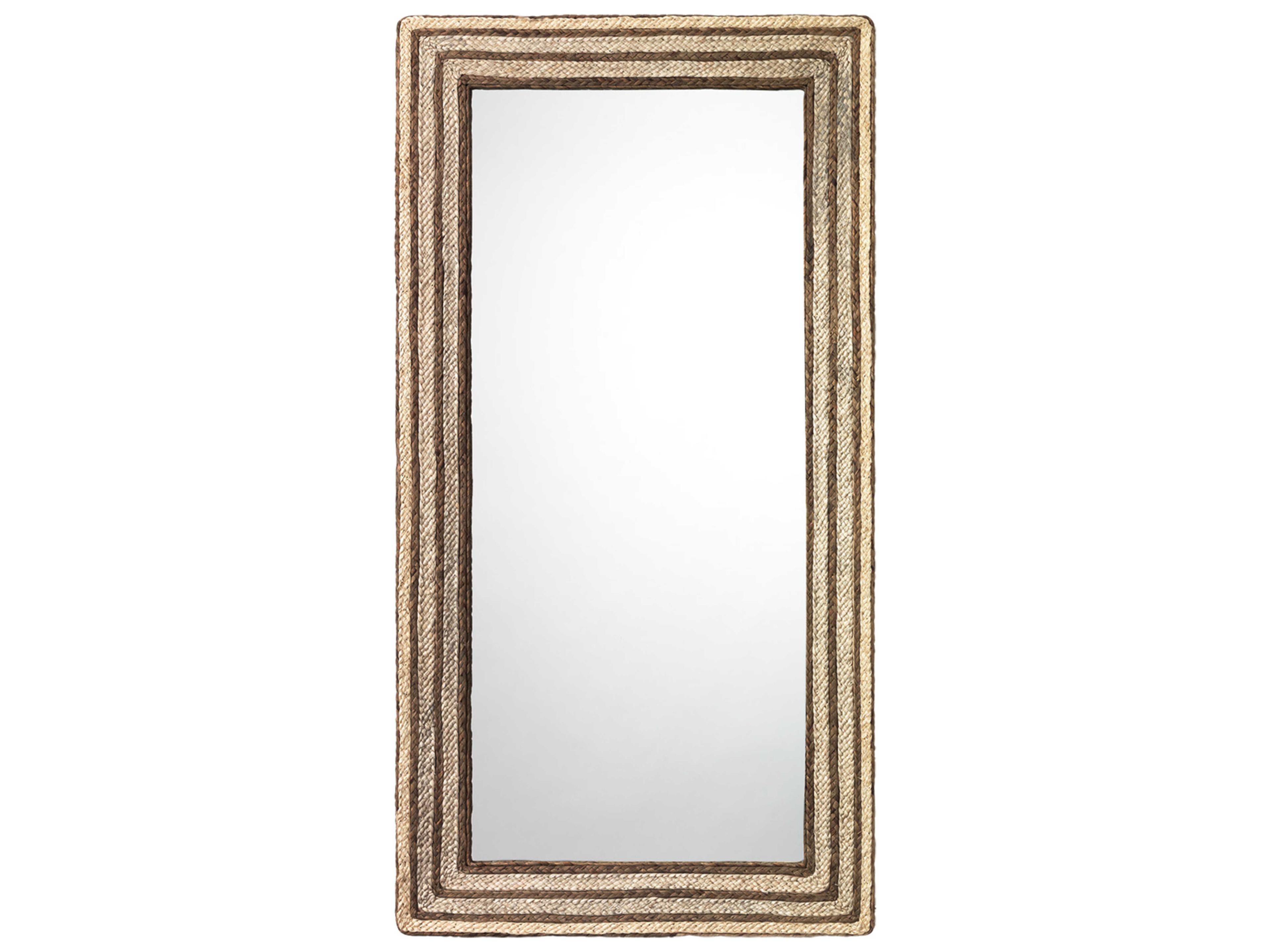 Jamie Young Evergreen Natural Rectangular Wall Mirror