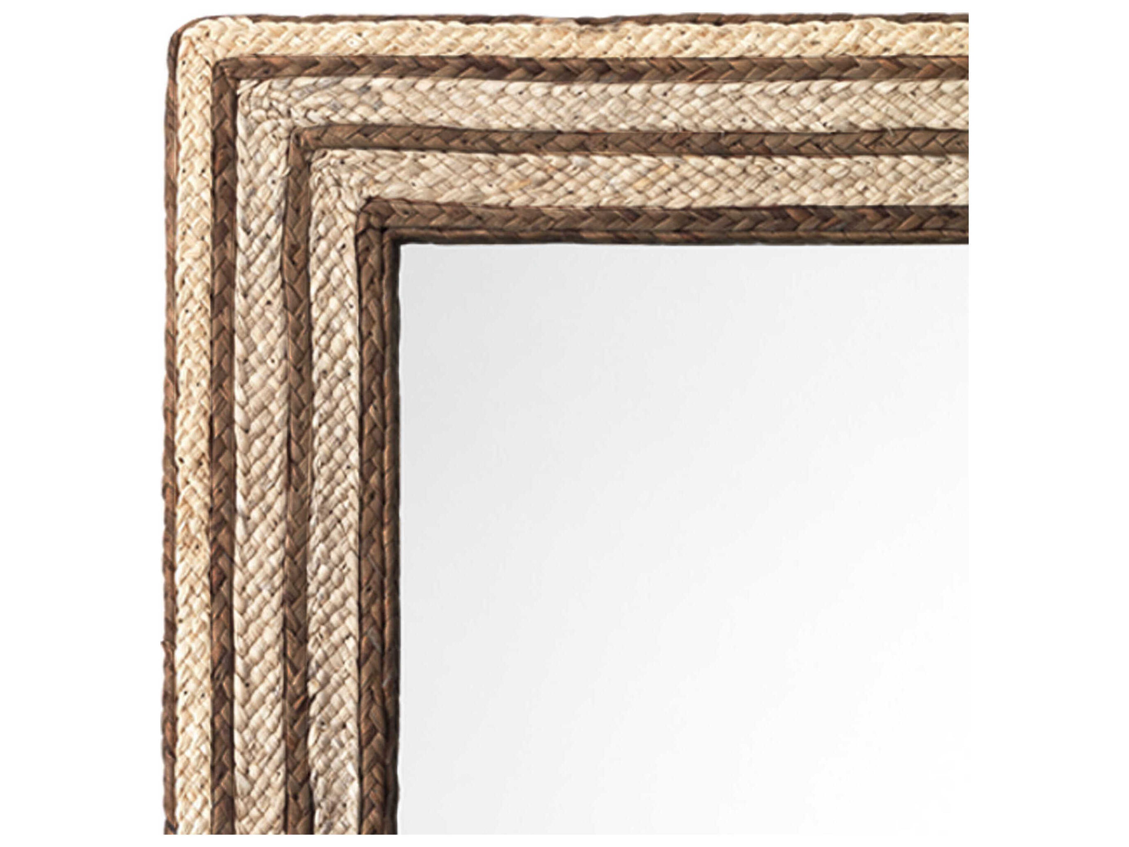 Jamie Young Evergreen Natural Rectangular Wall Mirror