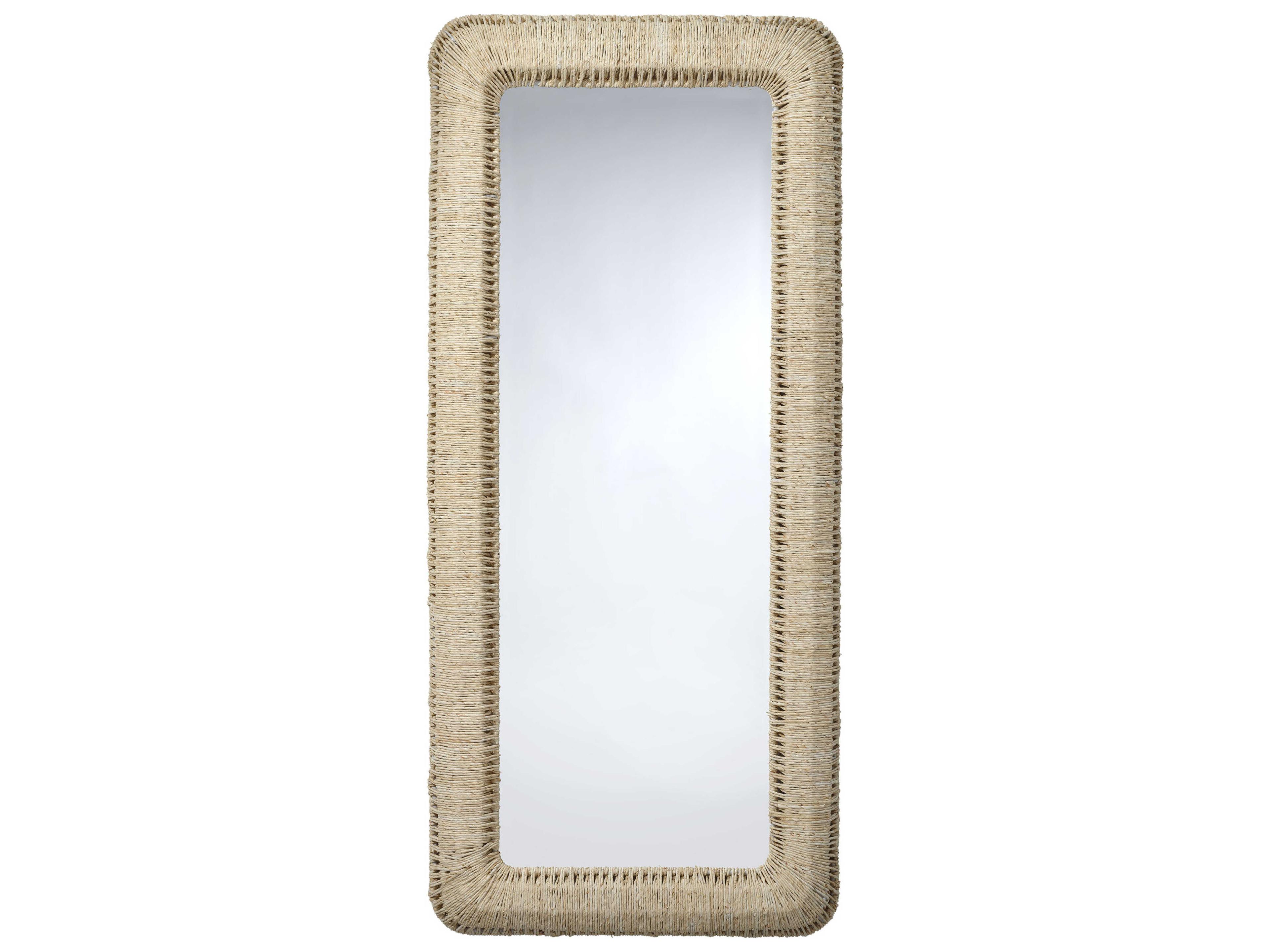Jamie Young Hollis Natural Rectangular Wall Mirror