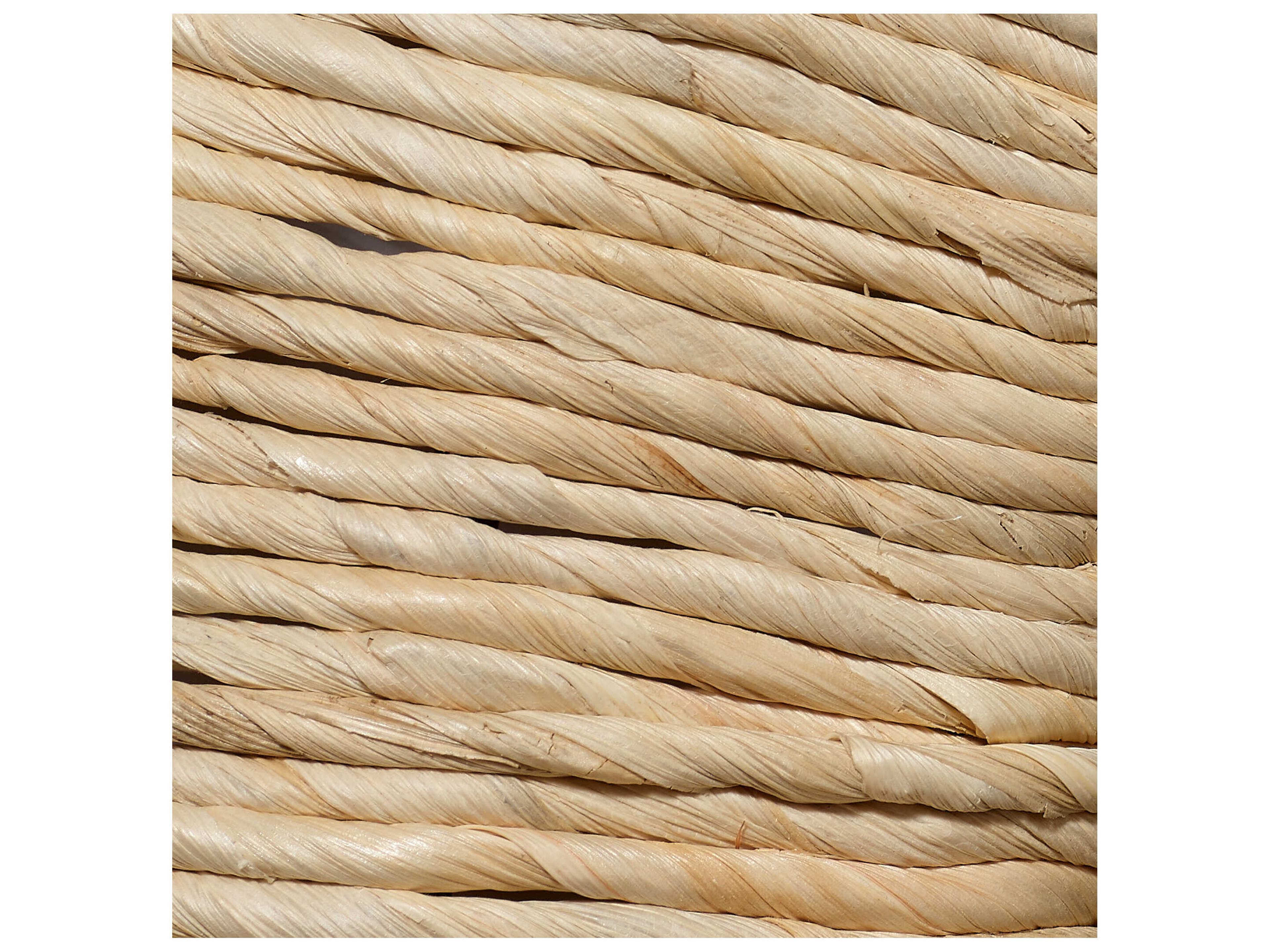 Jamie Young Natural Round Wall Mirror