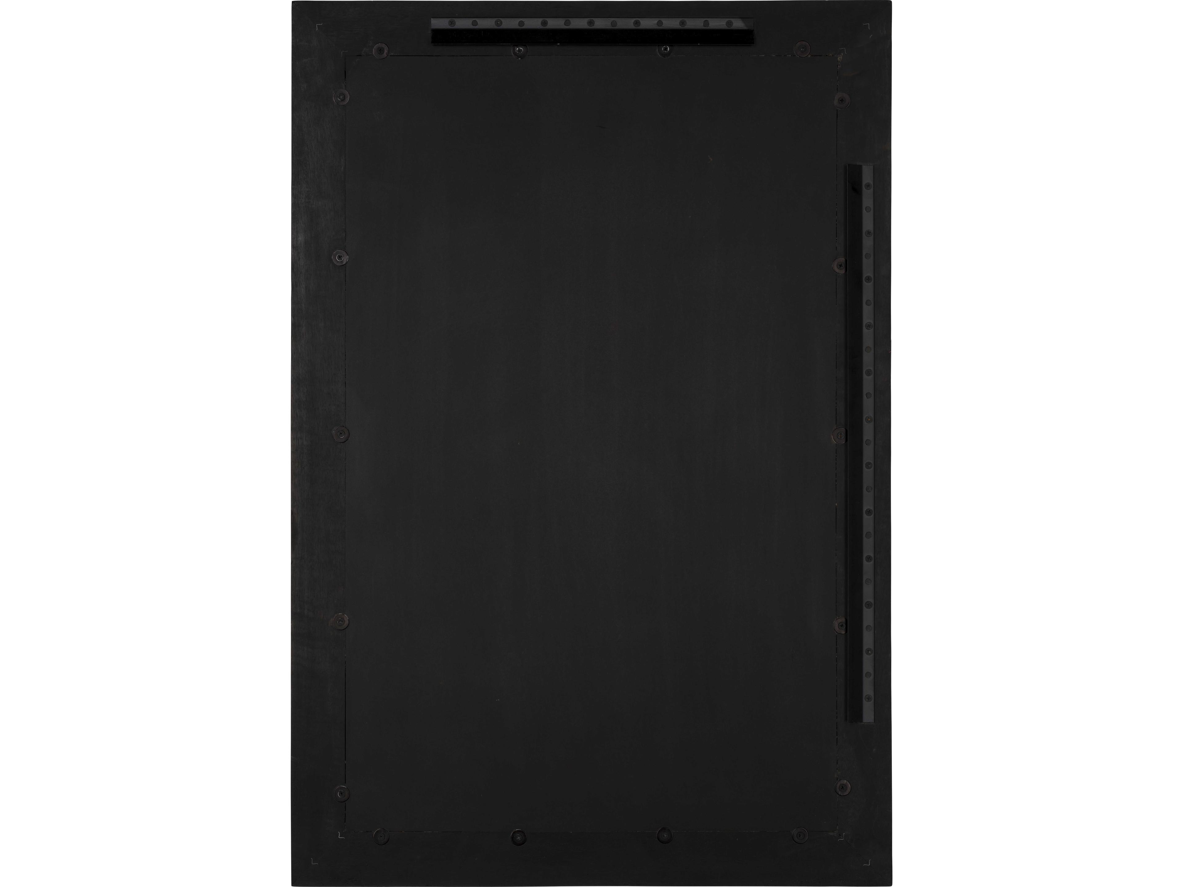 Jamie Young Lloyd Black Wall Mirror Rectangular