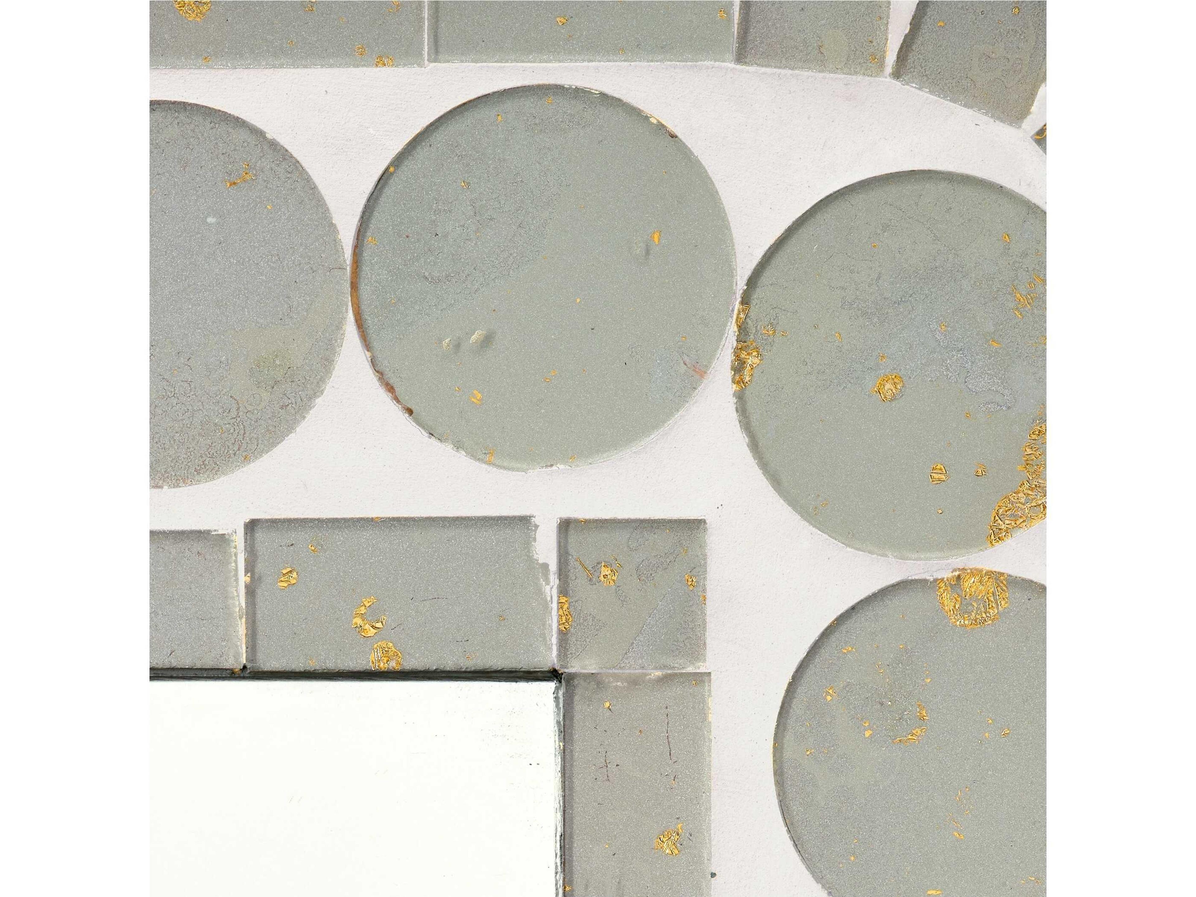 Jamie Young Penny Green Wall Mirror Rectangular