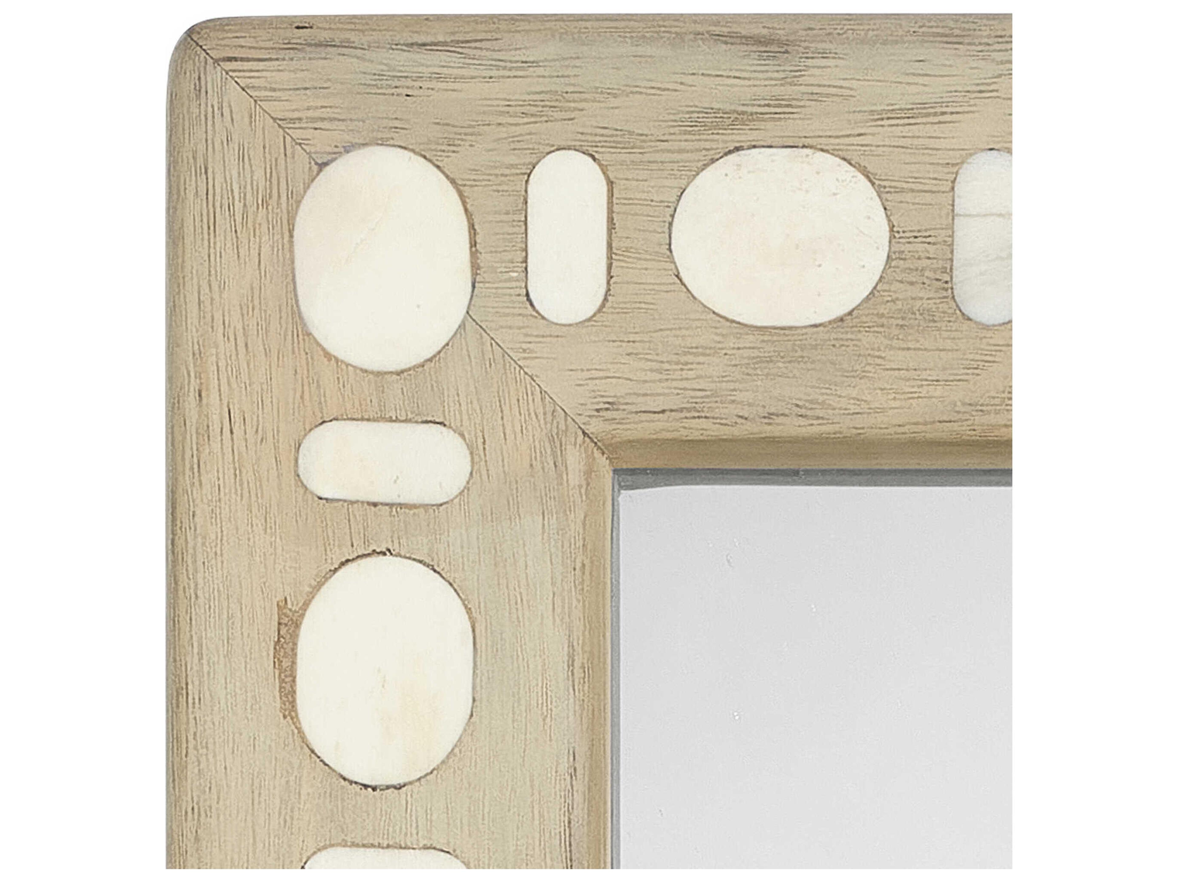 Jamie Young Sama Natural Rectangular Wall Mirror