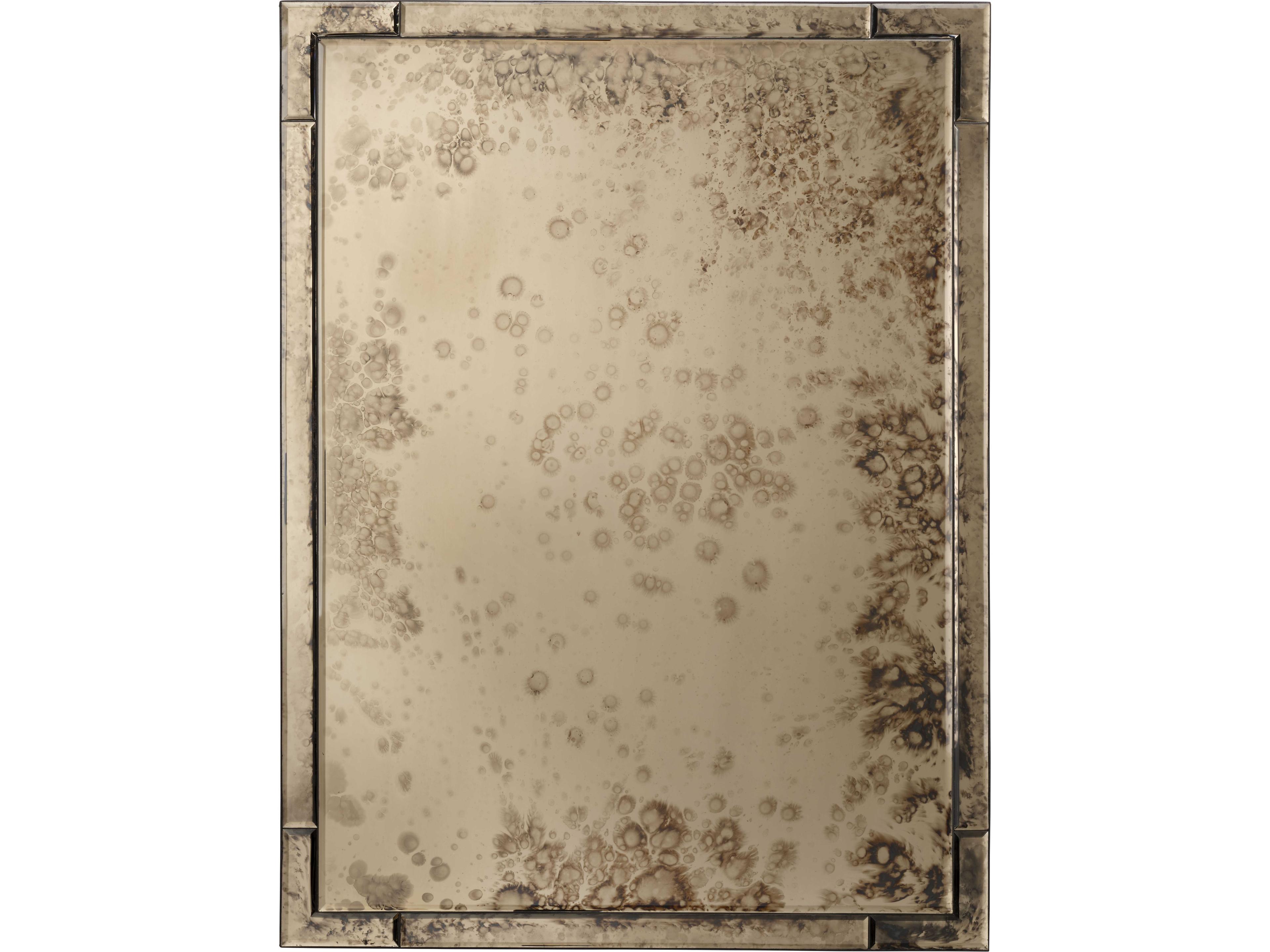Versailles Antique Brass Wall Mirror Rectangular