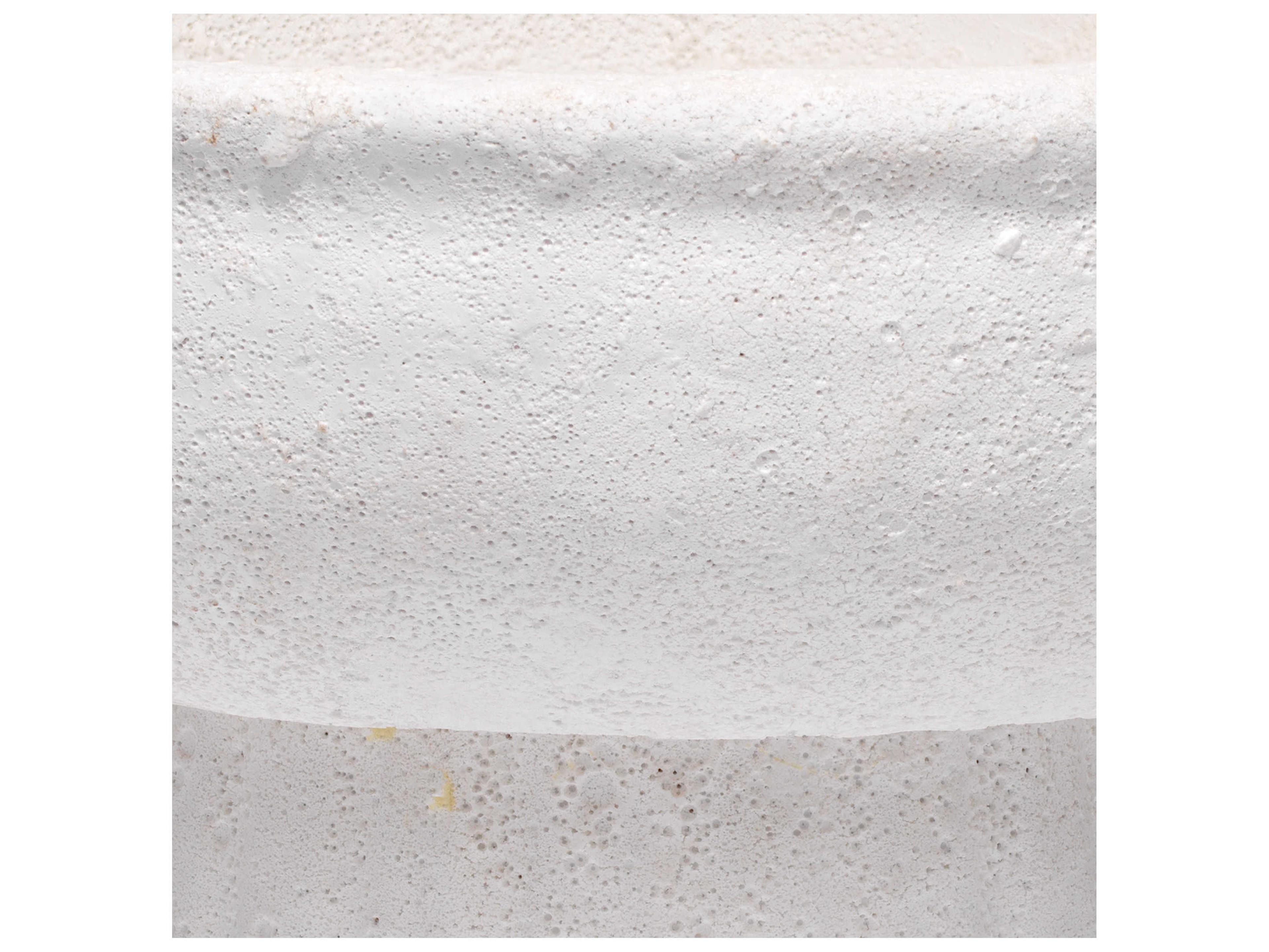 Jamie Young Aegean Matte White Small Pedestal Bowl