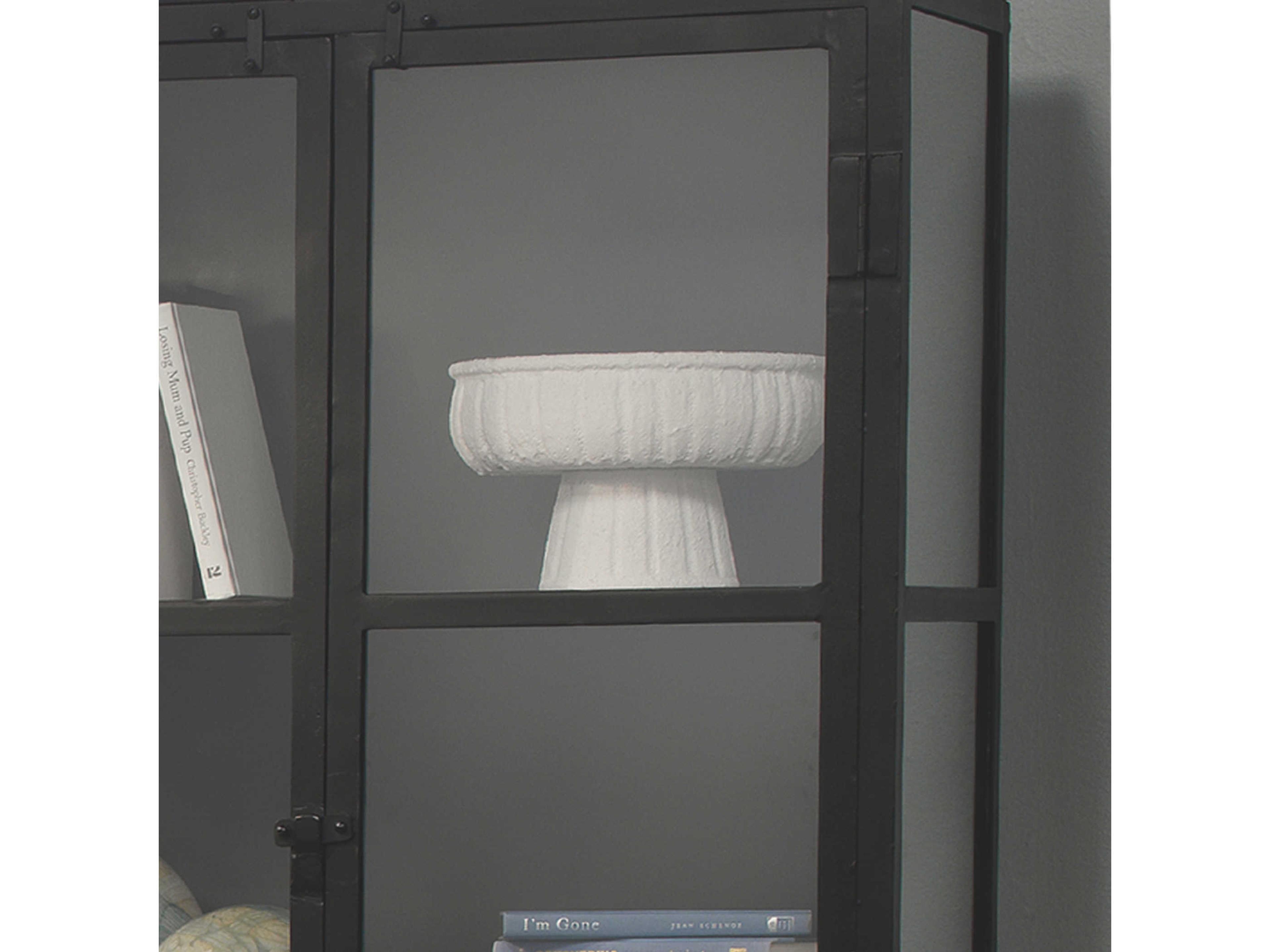 Jamie Young Aegean Matte White Small Pedestal Bowl