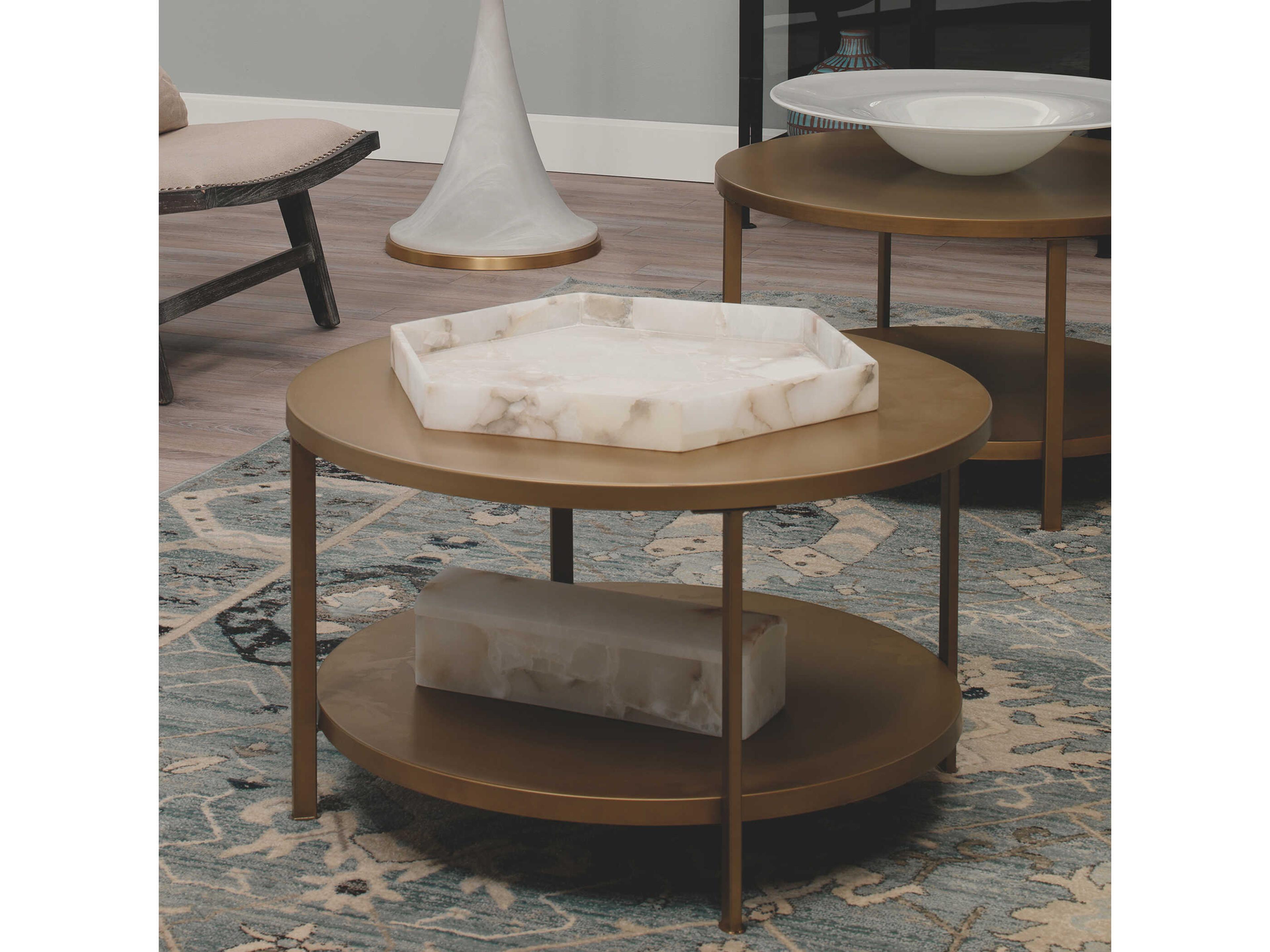 Jamie Young Antonia Alabaster Large Tray