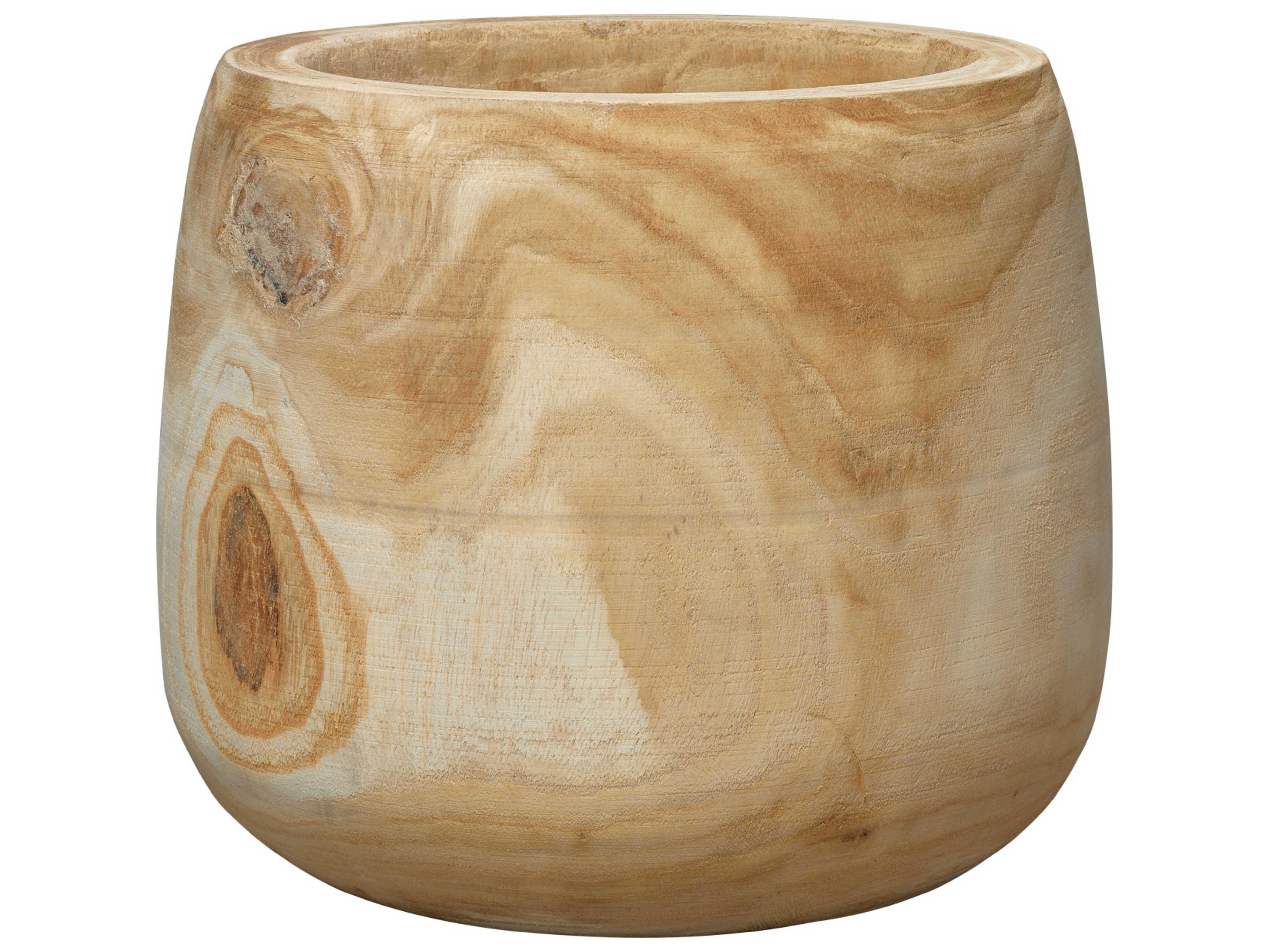 Jamie Young Brea Natural Wooden Vase