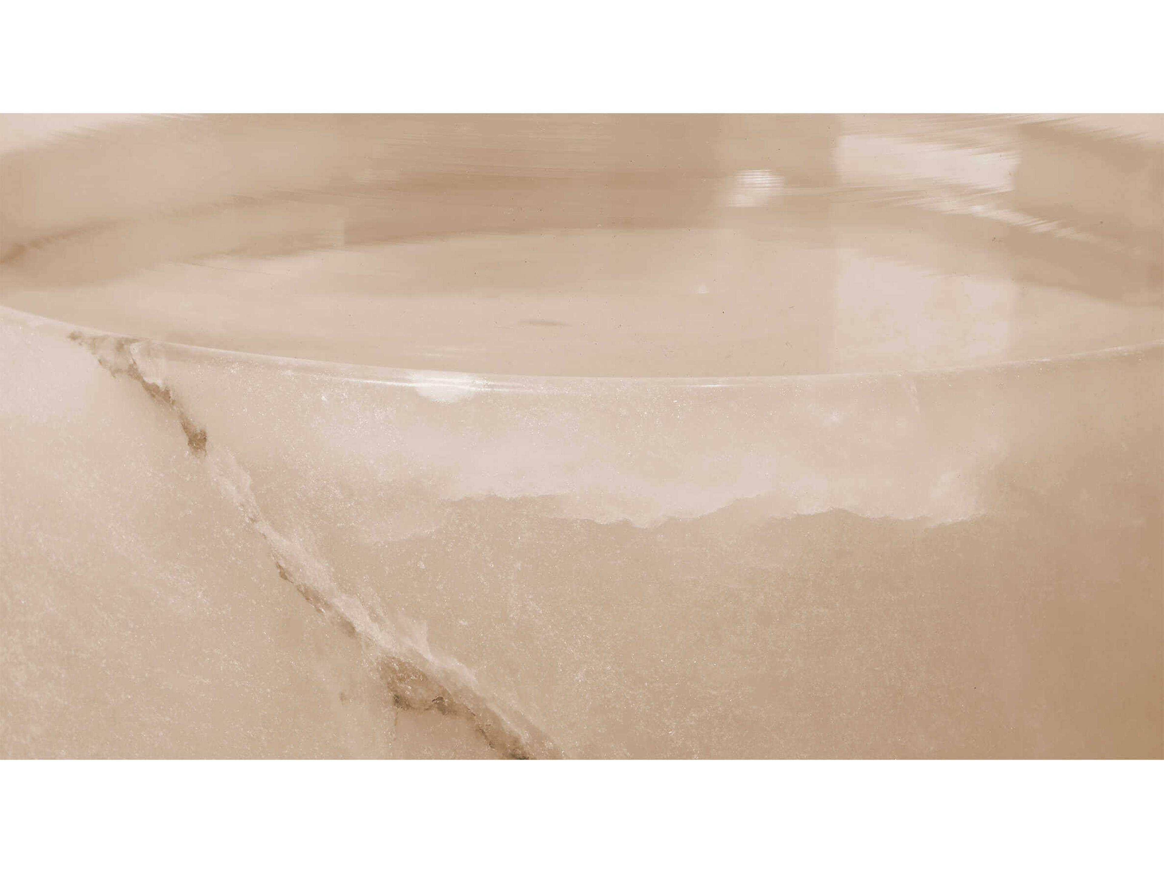 Jamie Young Charlotte Clear / Brown 9" High Hurricane