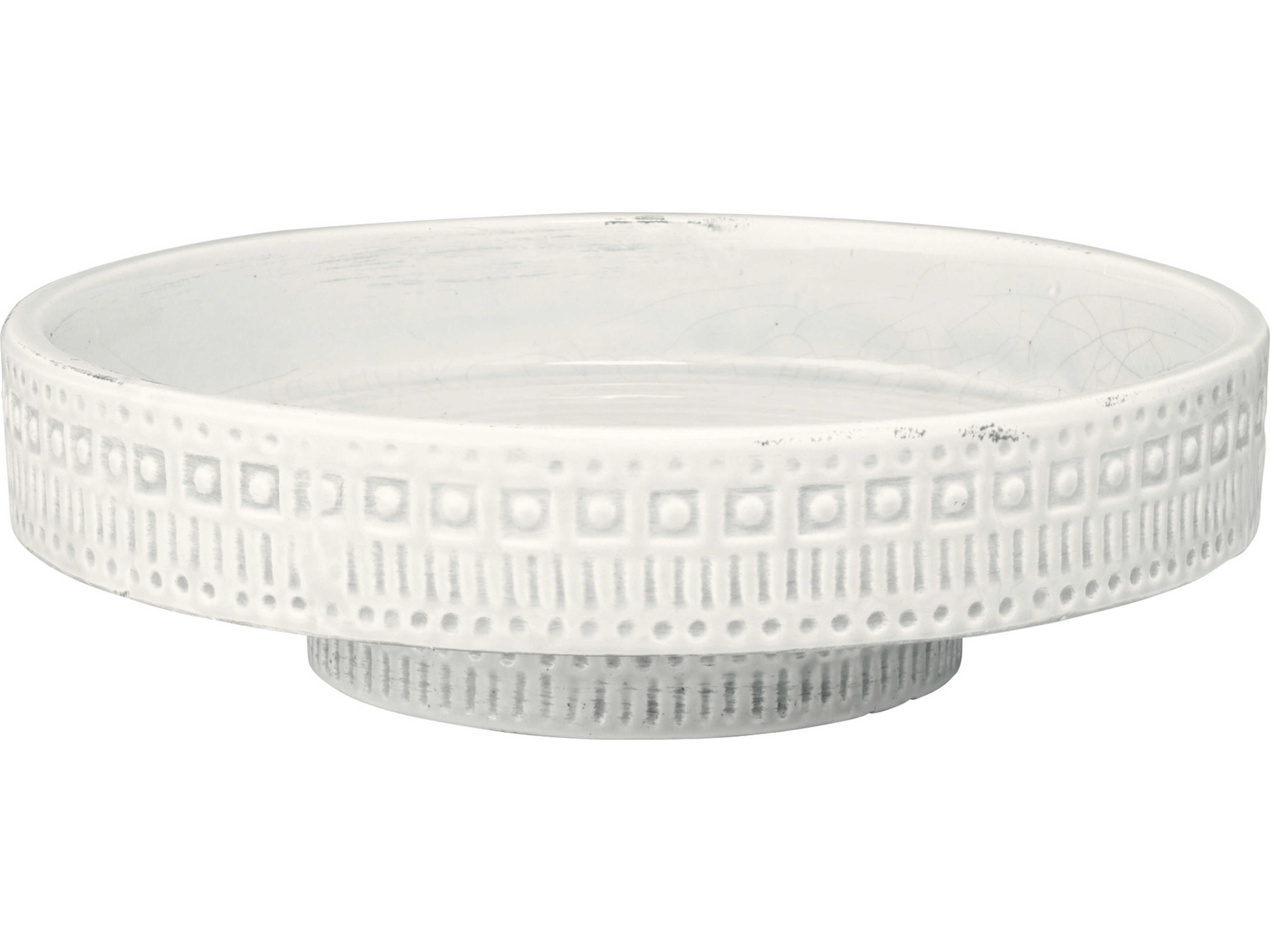 Jamie Young Coco White Pedestal